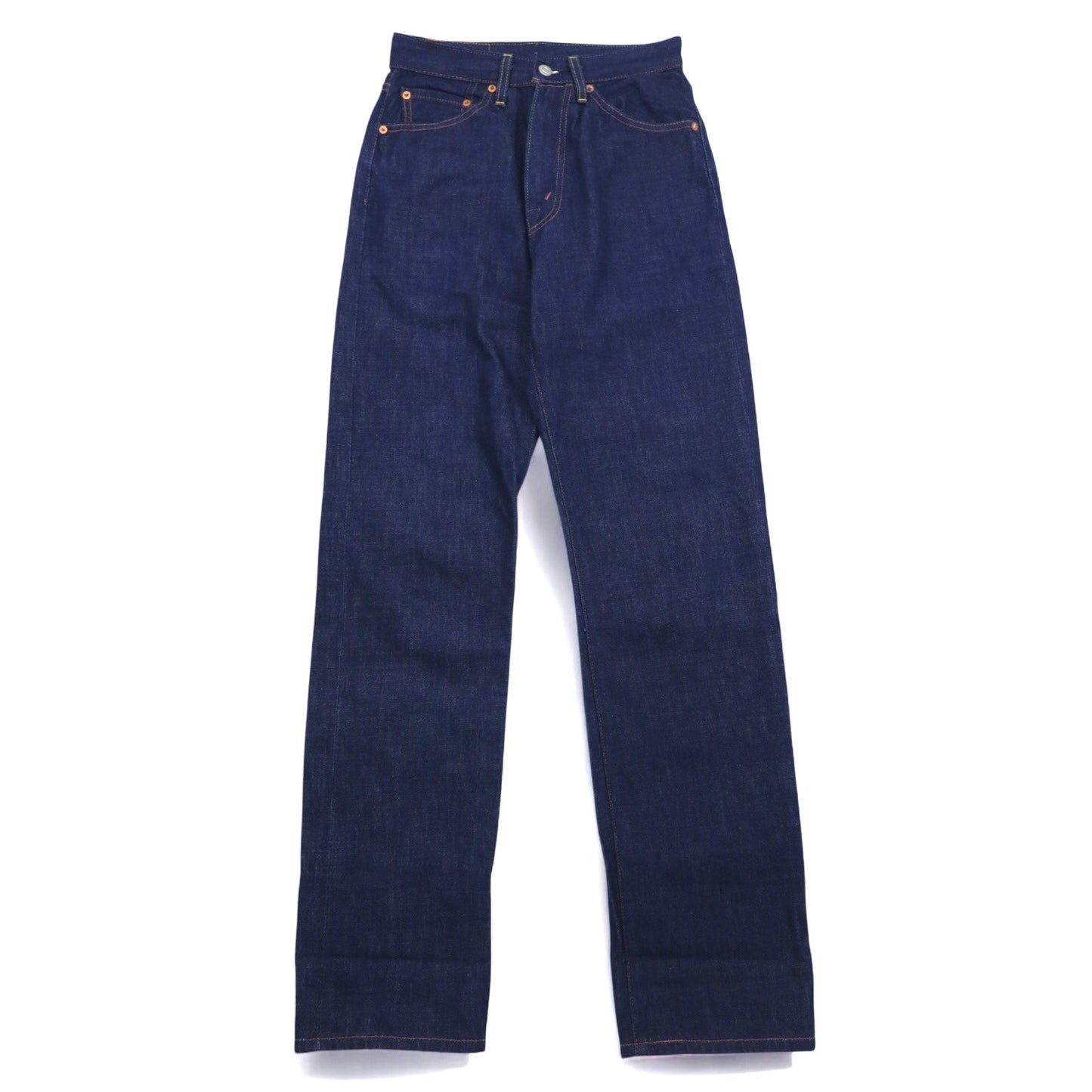 LEVI'S VINTAGE CLOTHING ( LVC ) 701 1950年モデル セルビッジ デニムパンツ リジッド M インディゴ ブルー ビッグE 赤耳 42TALON 50701-0008