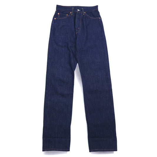 LEVI'S VINTAGE CLOTHING ( LVC ) 701 1950年モデル セルビッジ デニムパンツ リジッド M インディゴ ブルー ビッグE 赤耳 42TALON 50701-0008