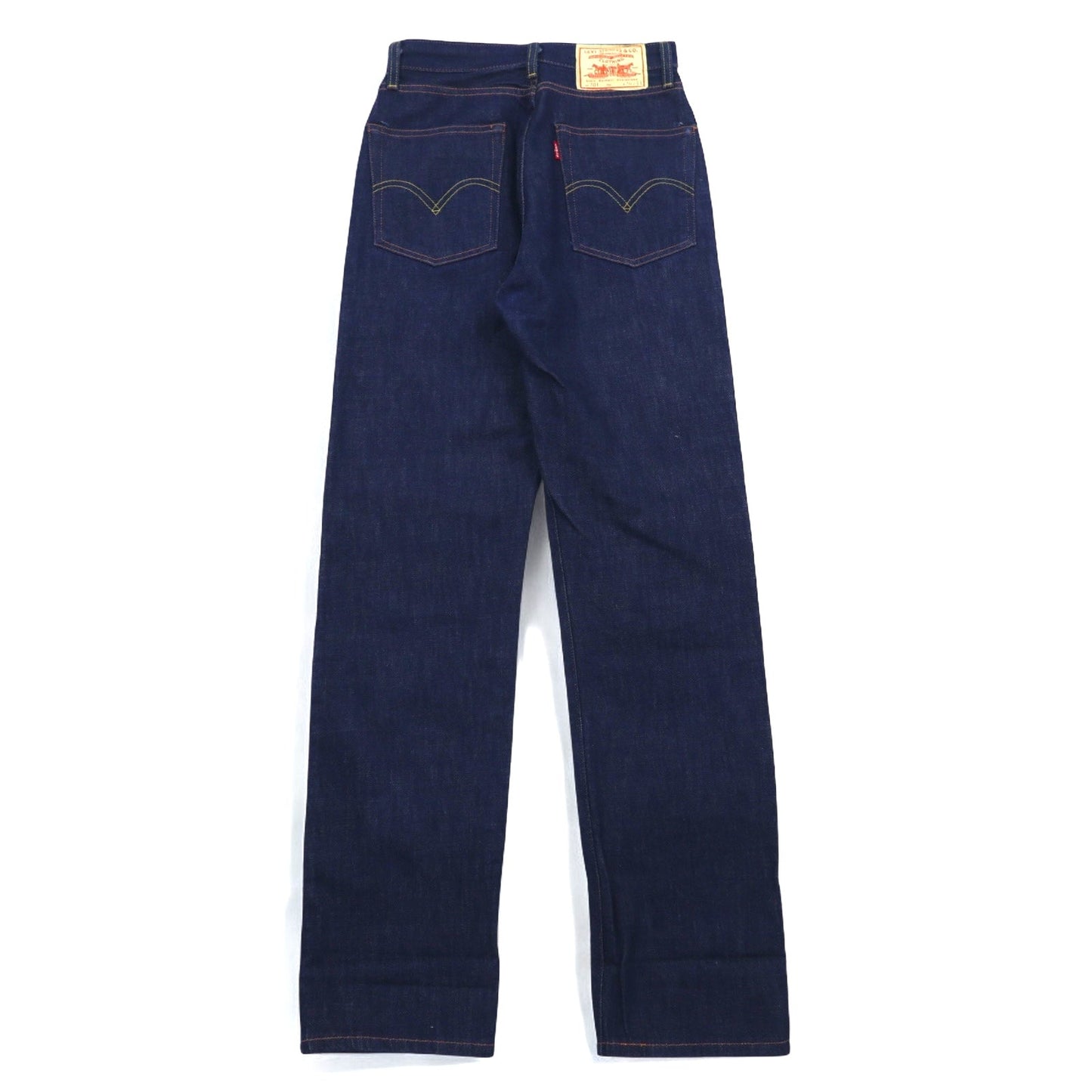 LEVI'S VINTAGE CLOTHING ( LVC ) 701 1950年モデル セルビッジ デニムパンツ リジッド M インディゴ ブルー ビッグE 赤耳 42TALON 50701-0008