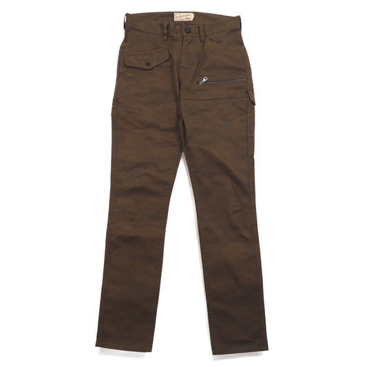 AVIREX ドビー パンツ  カーゴパンツ S カーキ コットン ストレッチ STRETCH DOBBY PANT 6156101