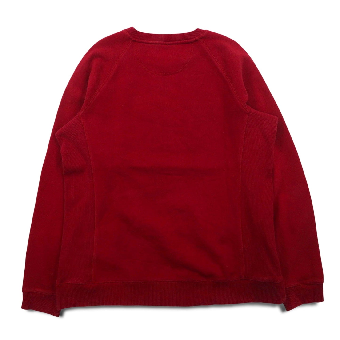 DULUTH TRADING CO リバースウィーブ スウェット L レッド ヘビーウェイト 裏起毛 サイドポケット