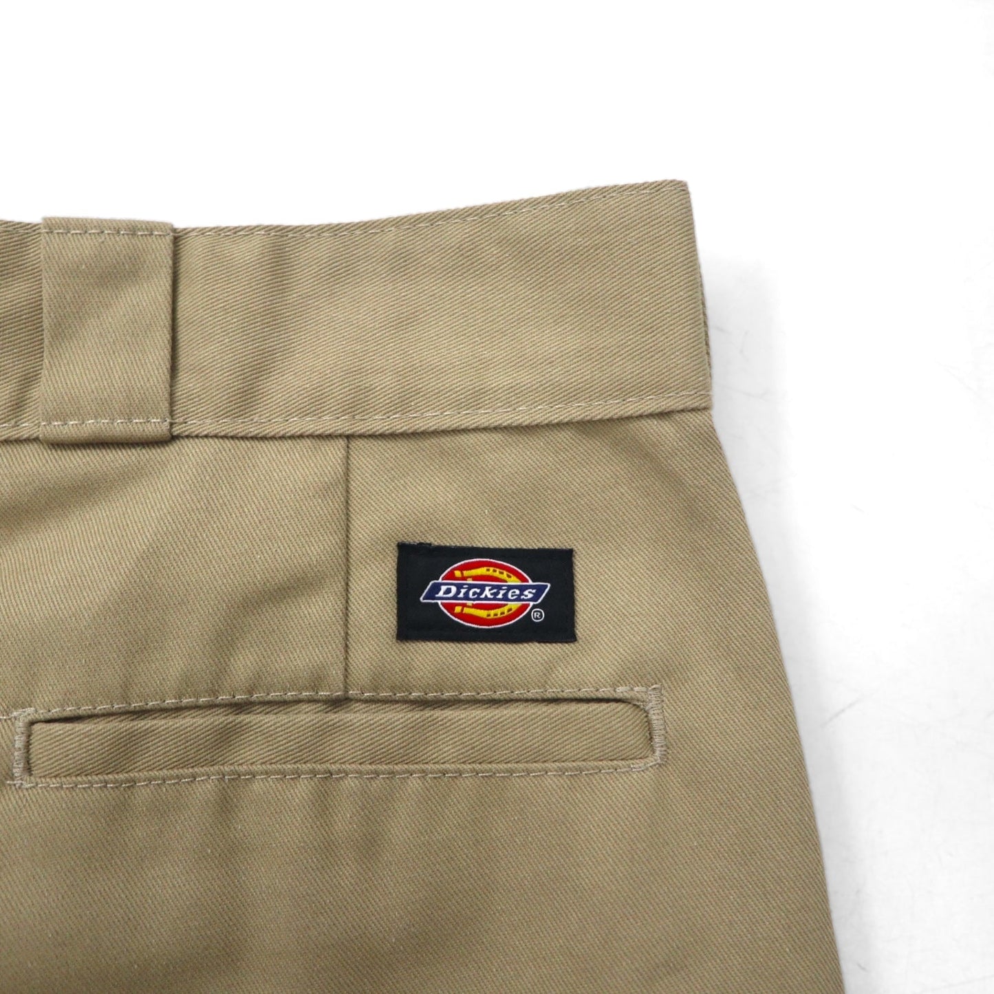 Dickies ルーズフィット Loose Fit バギー ショート カーゴパンツ ハーフパンツ XL ベージュ ポリエステル コットン 膝下丈
