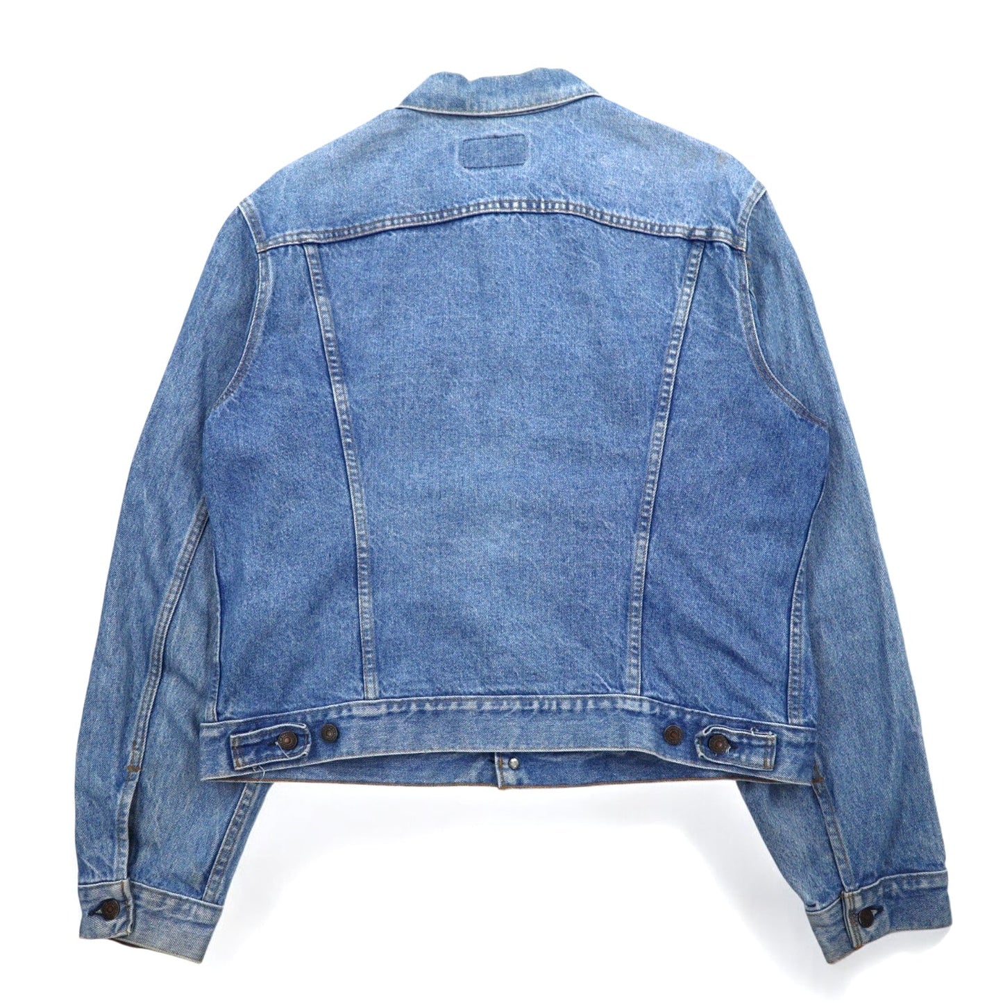 Levi's 80年代 USA製 デニムジャケット Gジャン XL ブルー コットン ボタン裏527 70506 0214