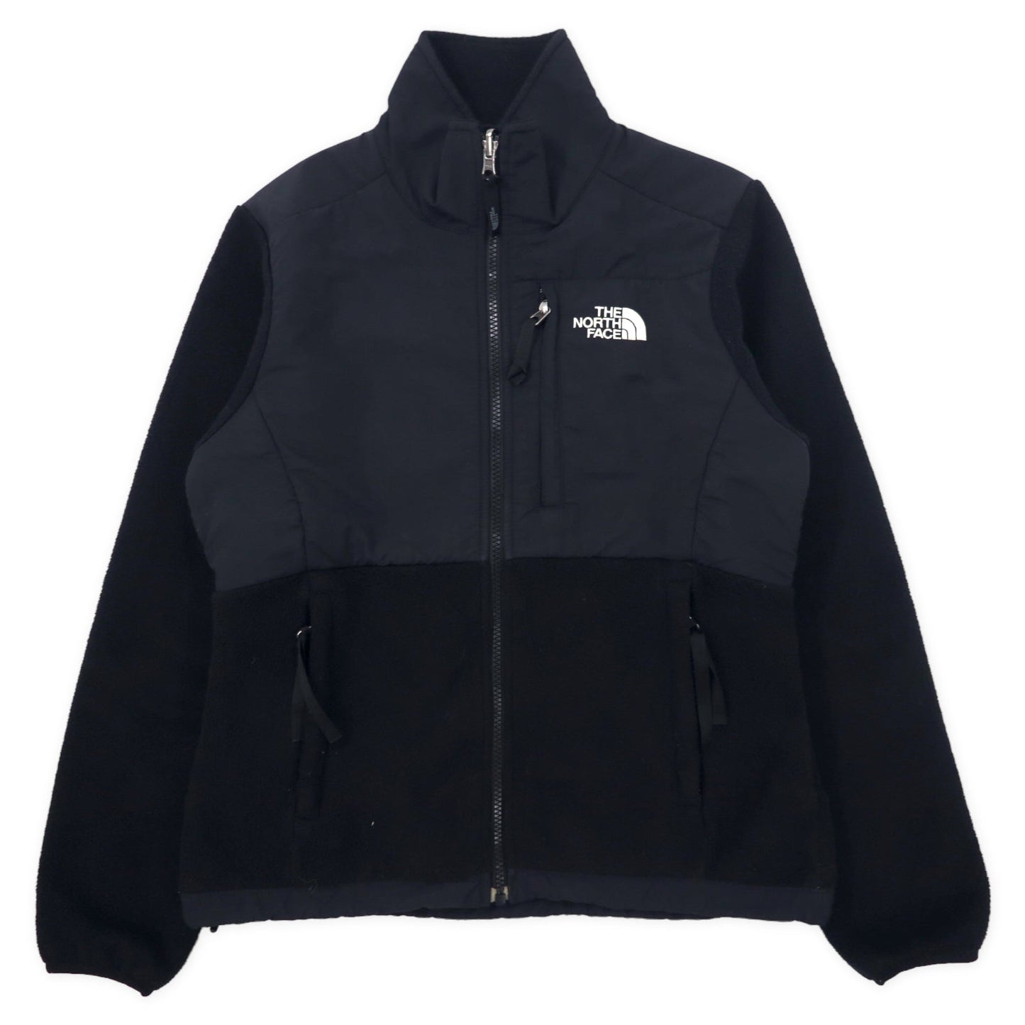 THE NORTH FACE デナリジャケット フリース XS ブラック POLARTEC ポリエステル ロゴ刺繍 エルサルバドル製
