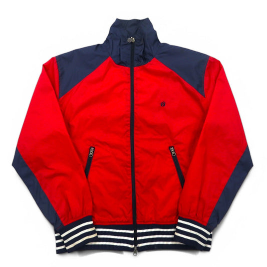 HANG TEN 00年代 ナイロンジャケット トラックジャケット ジャージ L レッド ワンポイントロゴ刺繍