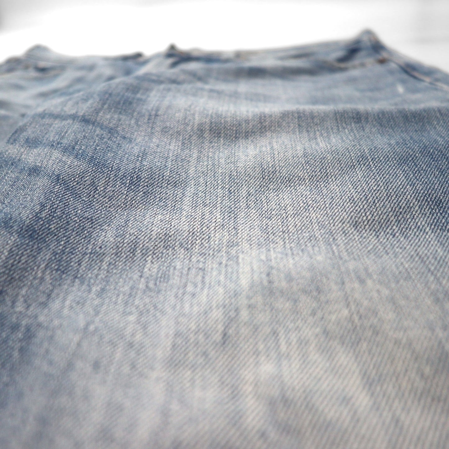 Levi's 503 ショート デニムパンツ ハーフパンツ Ｍ インディゴ ブルー レザーパッチ ジッパーフライ 503-0035