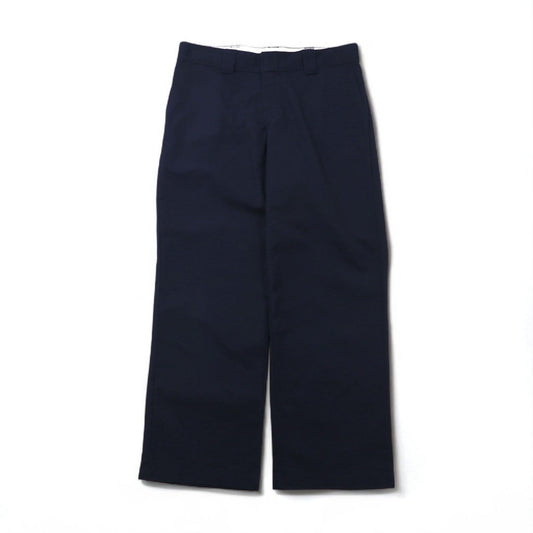 Dickies リラックスフィット RELAXED FIT ワークパンツ チノパンツ L ネイビー ポリエステル コットン WP835DN