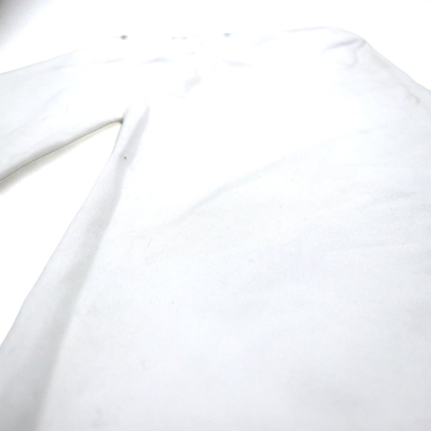 LAUREN JEANS Co. RALPH LAUREN 90年代 ワイド テーパード デニムパンツ M ホワイト コットン