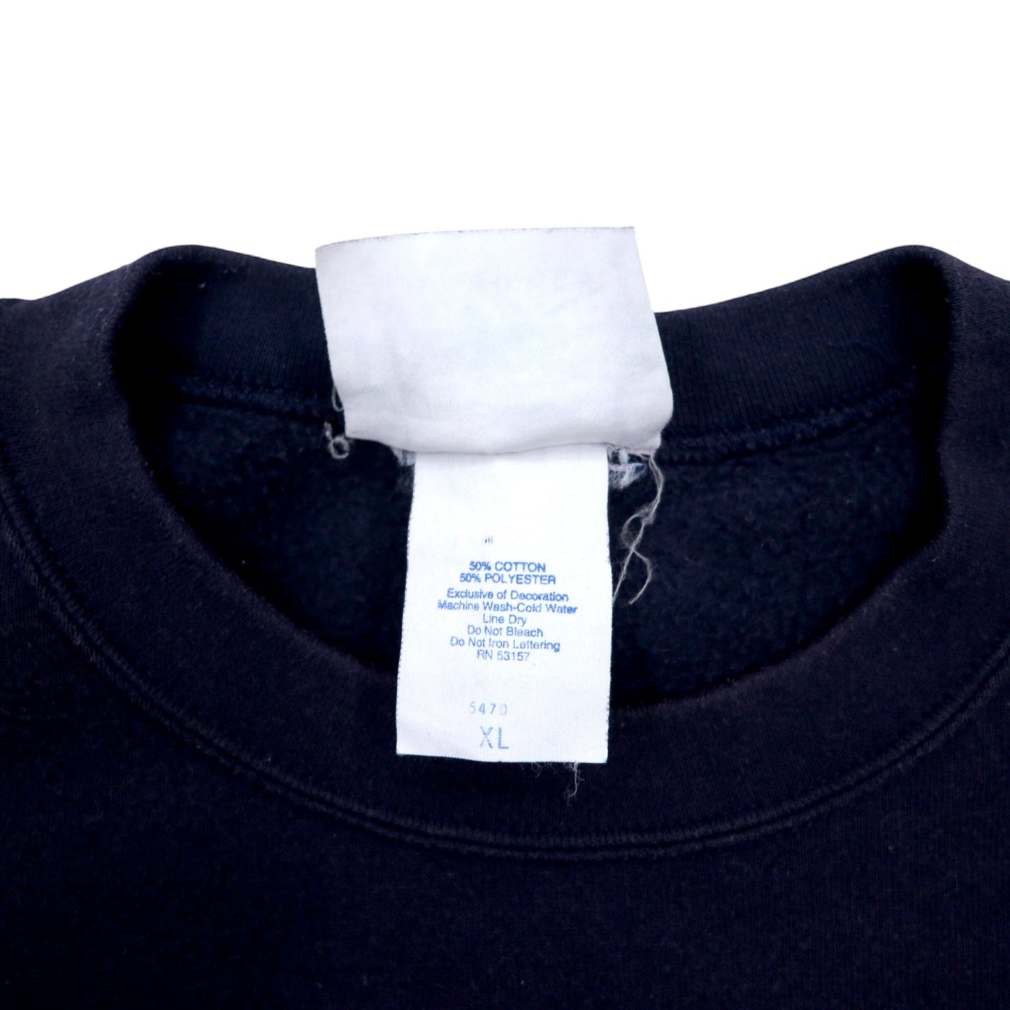 majestic USA製 90年代 NFL 刺繍 スウェット XL ネイビー コットン TENNESSEE TITANS