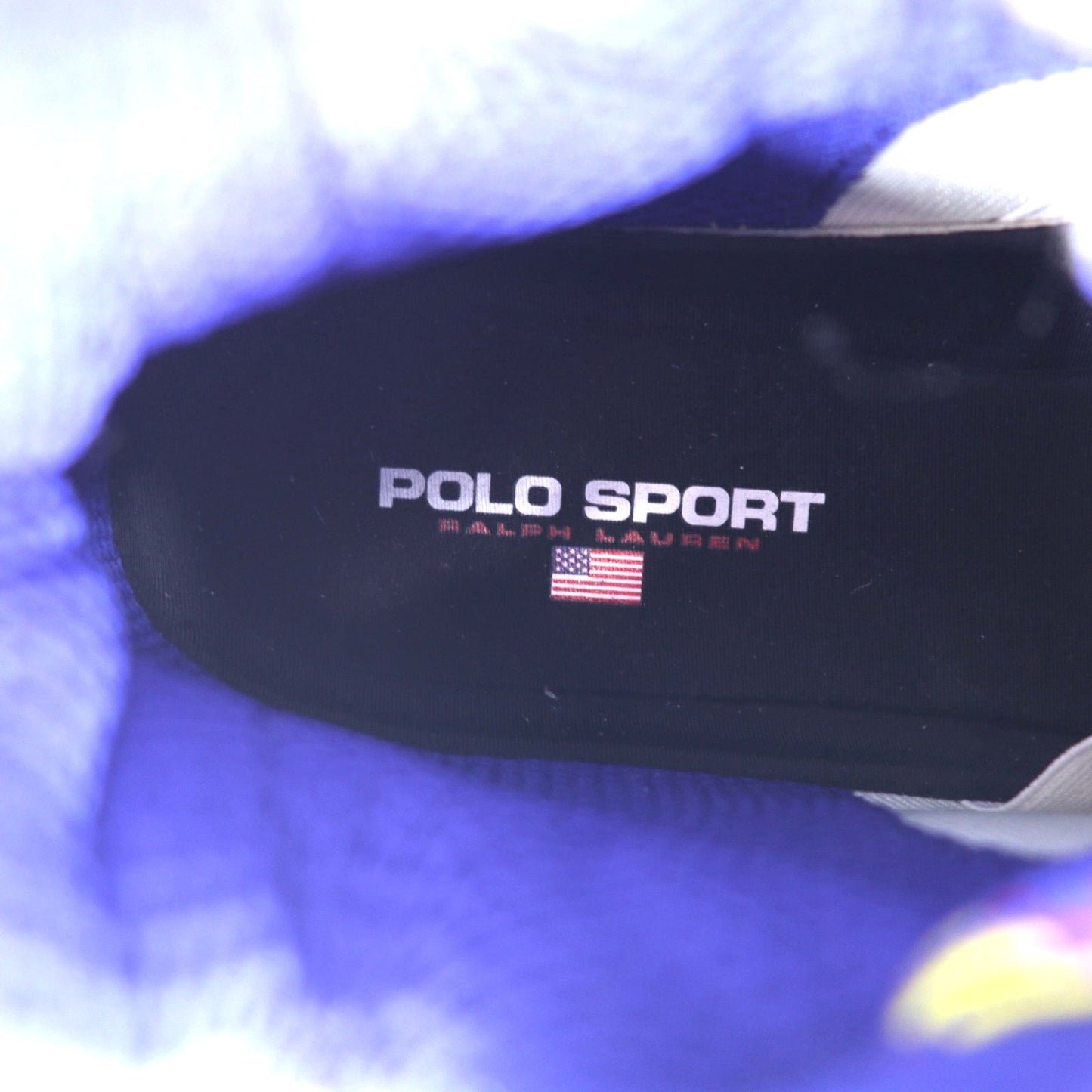 POLO SPORT RALPH LAUREN ベルクロ ハイトップ スニーカー 28.5cm USA限定 PS100 SK-HTL 未使用品