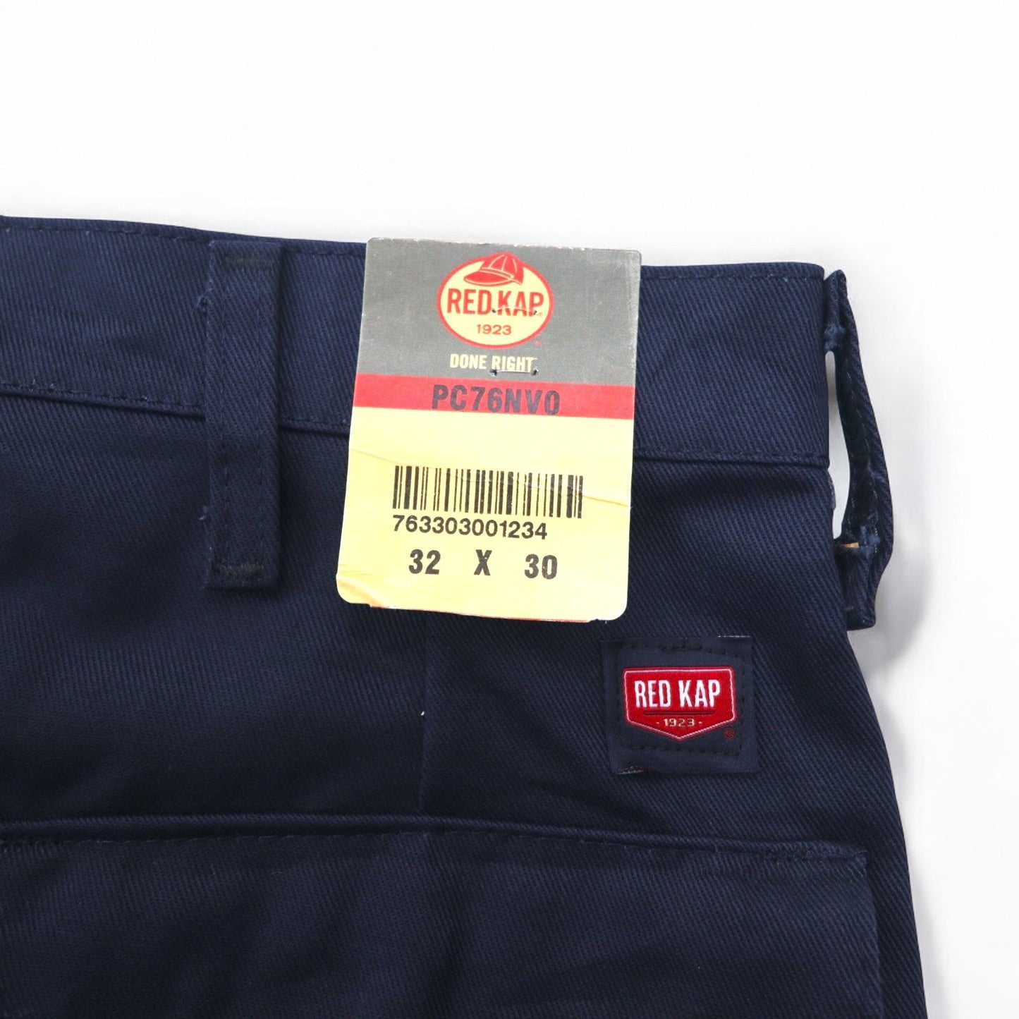 RED KAP カーゴ ワークパンツ チノパンツ 32 ネイビー コットン PC76NV0 メキシコ製 未使用品