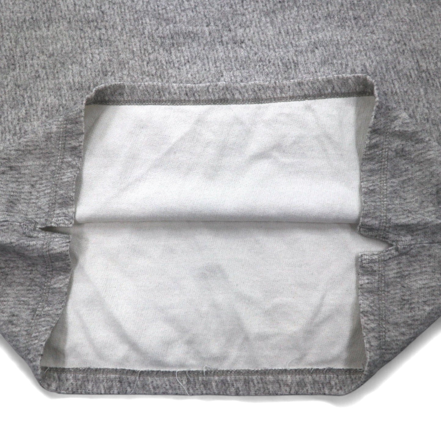 NFL ヘンリーネック ロングスリーブ Tシャツ ロンT L グレー コットン NY GIANTS