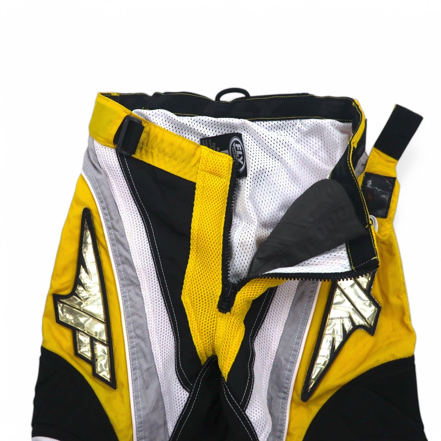 FLY RACEWEAR モトクロス レーシングパンツ ライディングパンツ M イエロー ブラック ナイロン SUBWAY