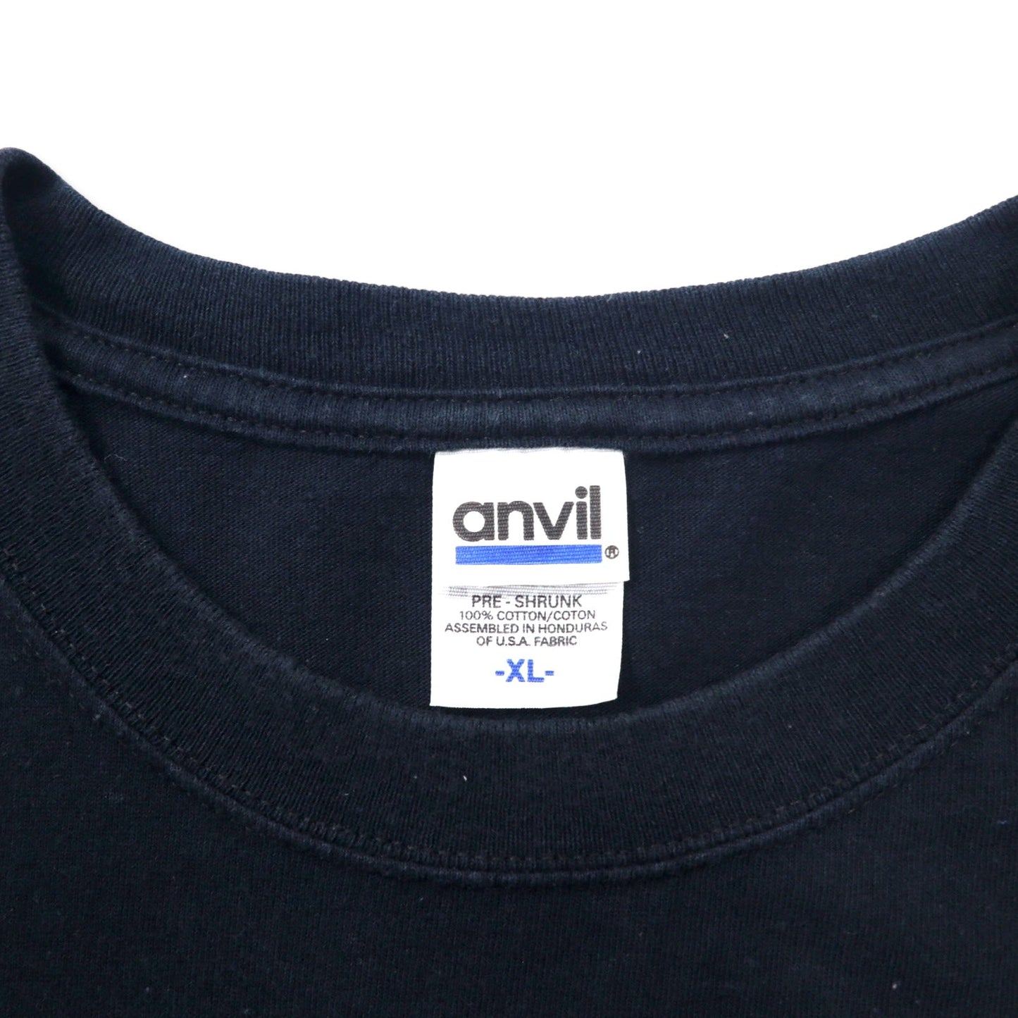 ELVIS PRESLEY エルヴィス プレスリー バンド Tシャツ XL ブラック コットン 星条旗 anvilボディ ビッグサイズ ホンジュラス製