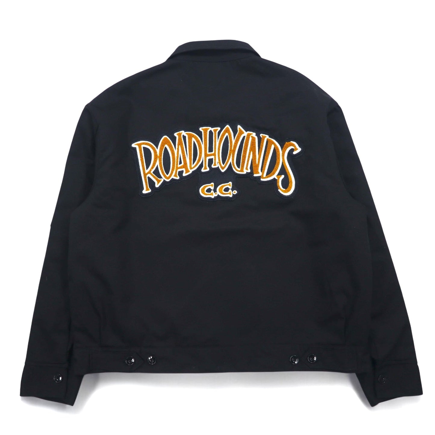 Dickies ワークジャケット ハリントンジャケット XL ブラック キルティングライナー