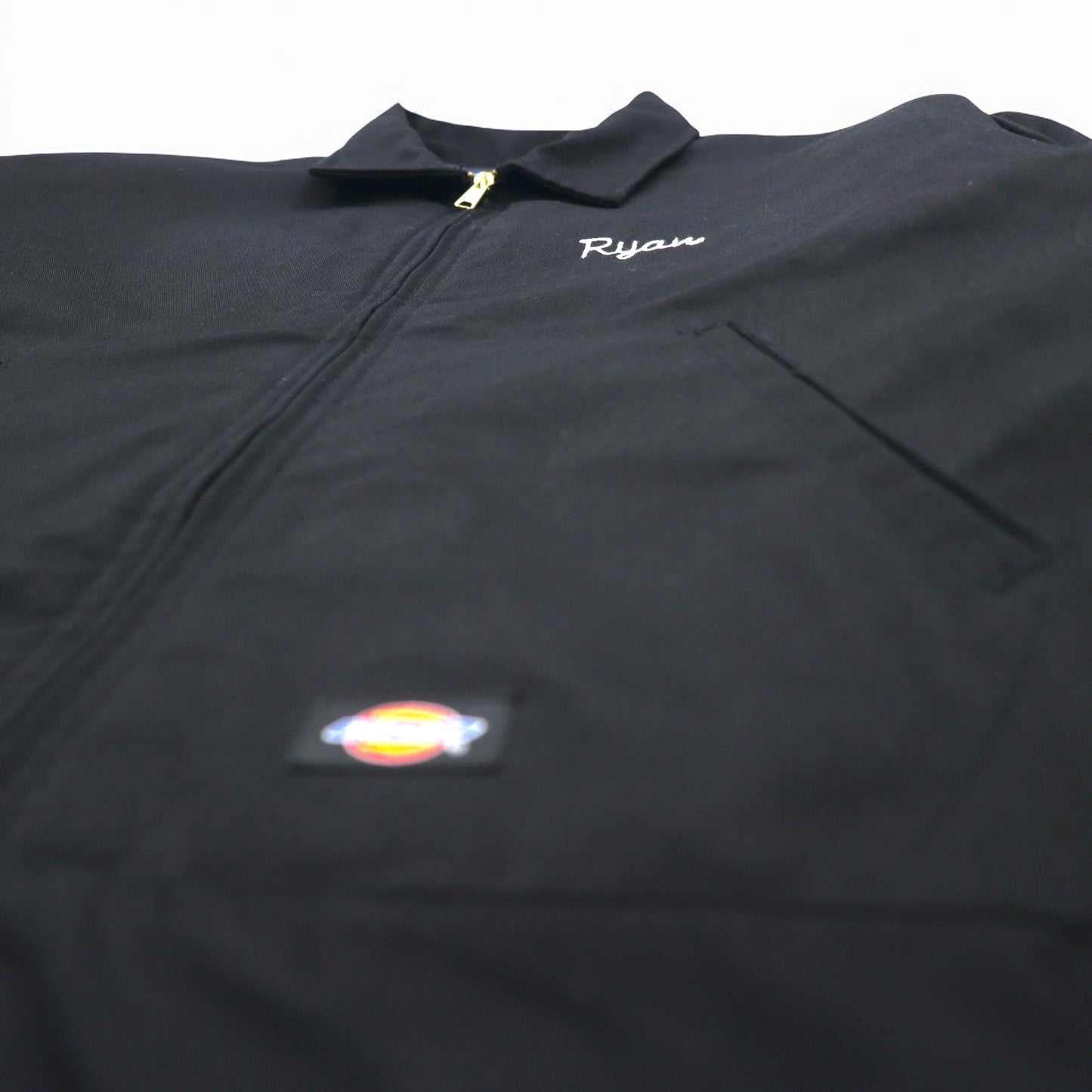 Dickies ワークジャケット ハリントンジャケット XL ブラック キルティングライナー