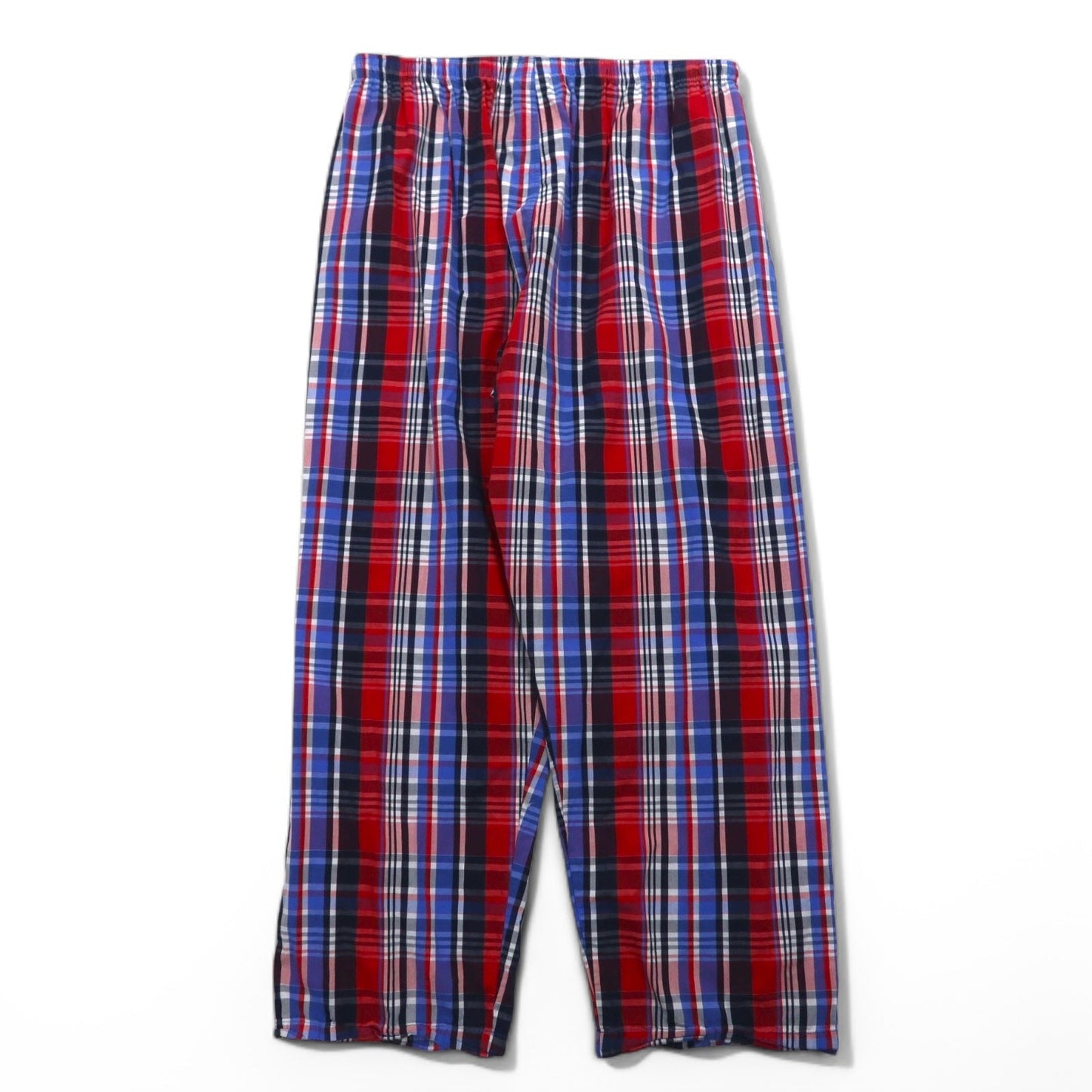 POLO RALPH LAUREN 90年代 パジャマパンツ イージーパンツ XL ブルー レッド チェック スモールポニー刺繍