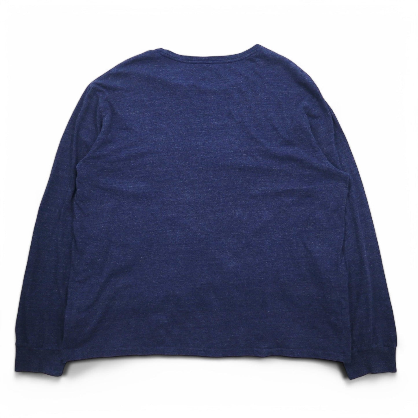 POLO RALPH LAUREN ロングスリーブ Tシャツ ロンT XXL ネイビー コットン スモールポニー刺繍