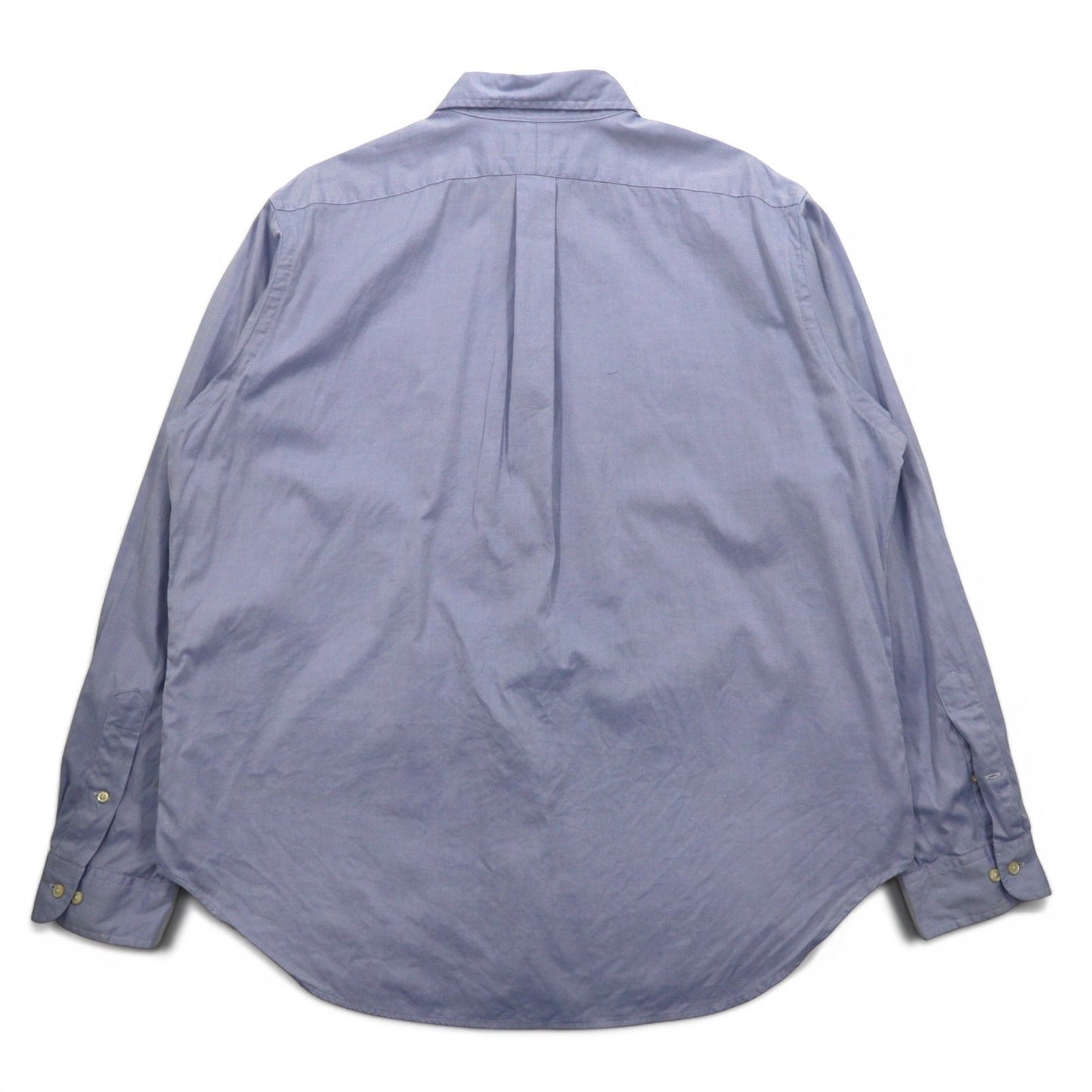 Ralph Lauren 90年代 ボタンダウンシャツ XL ブルー CLASSIC FIT スモールポニー刺繍