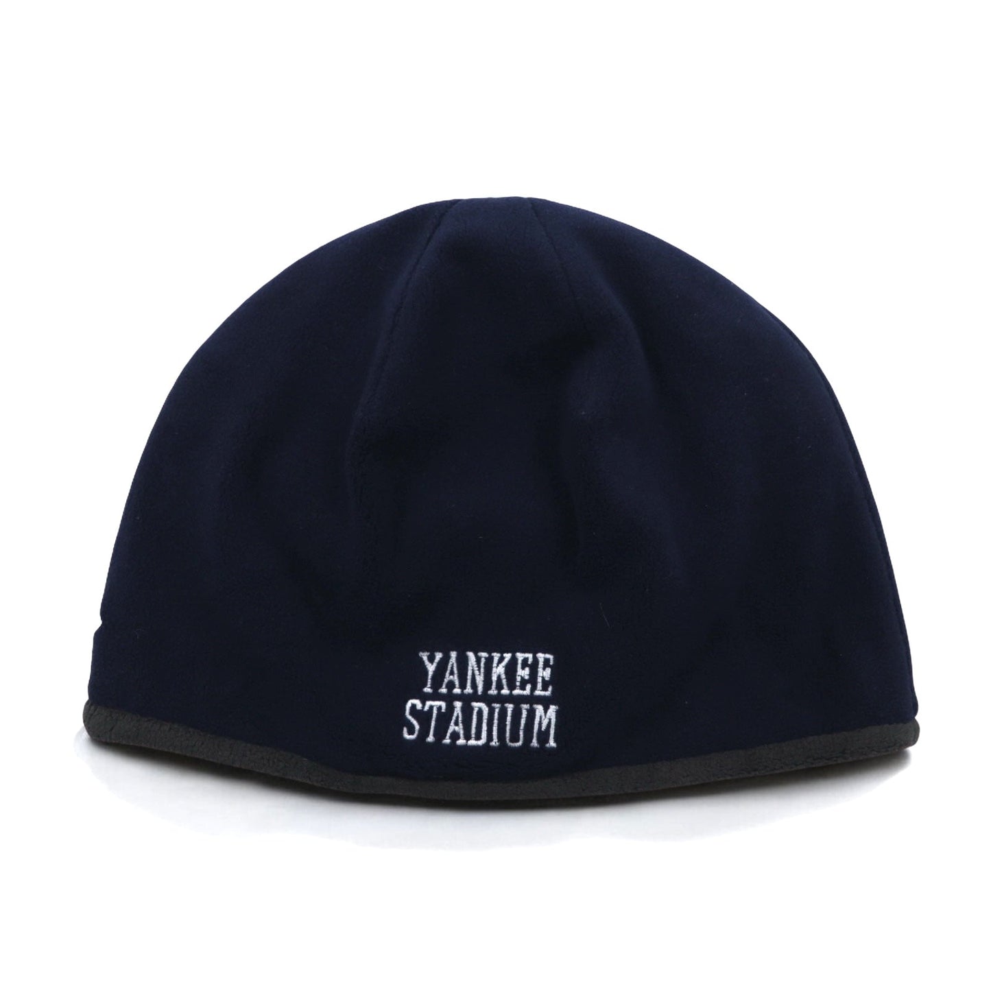 NEW ERA リバーシブル フリース ビーニー FREE ネイビー グレー ポリエステル NEW YORK PINSTRIPE BOWL ヤンキース