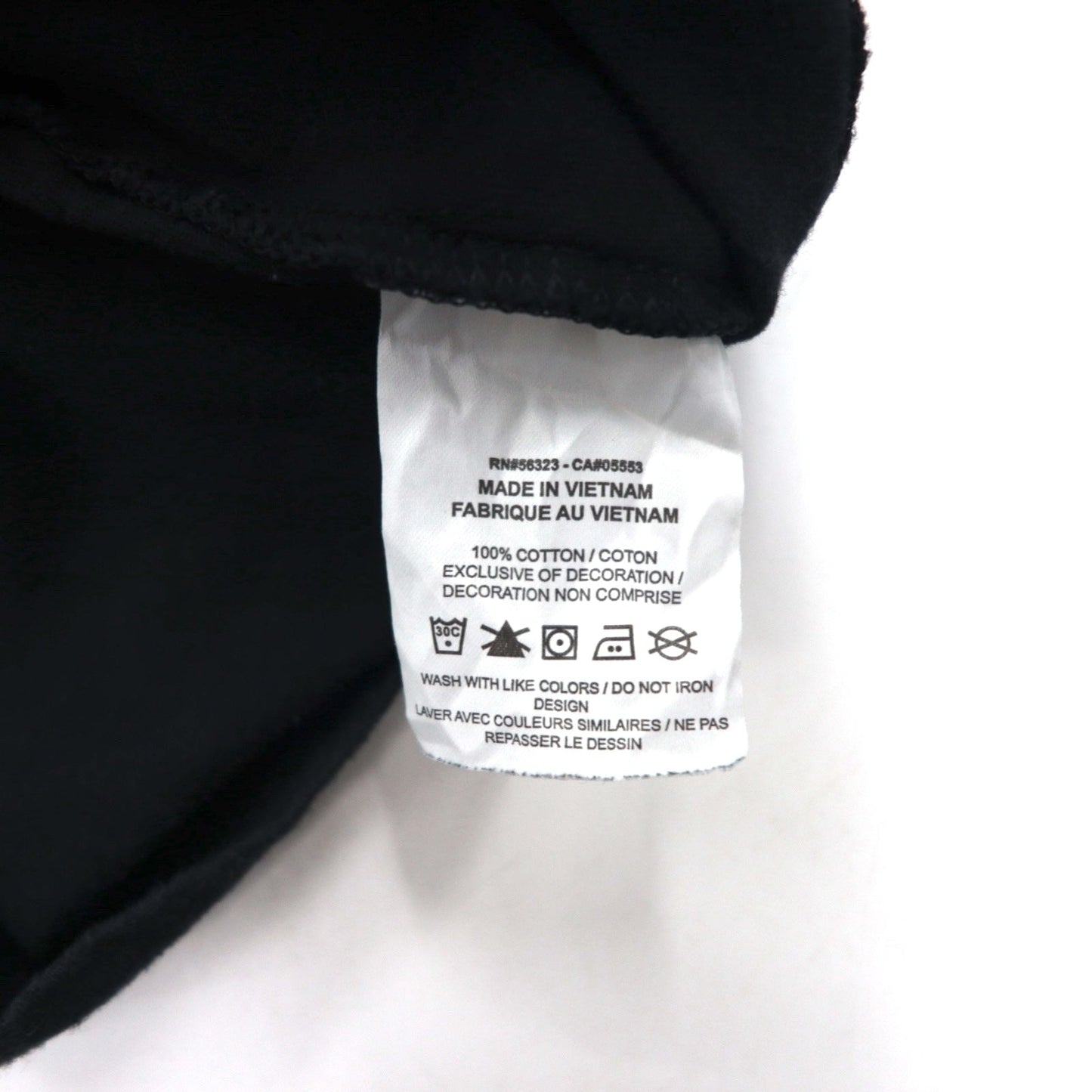 NIKE The Nike Tee ワンポイント刺繍 Tシャツ L ブラック コットン スウォッシュロゴ