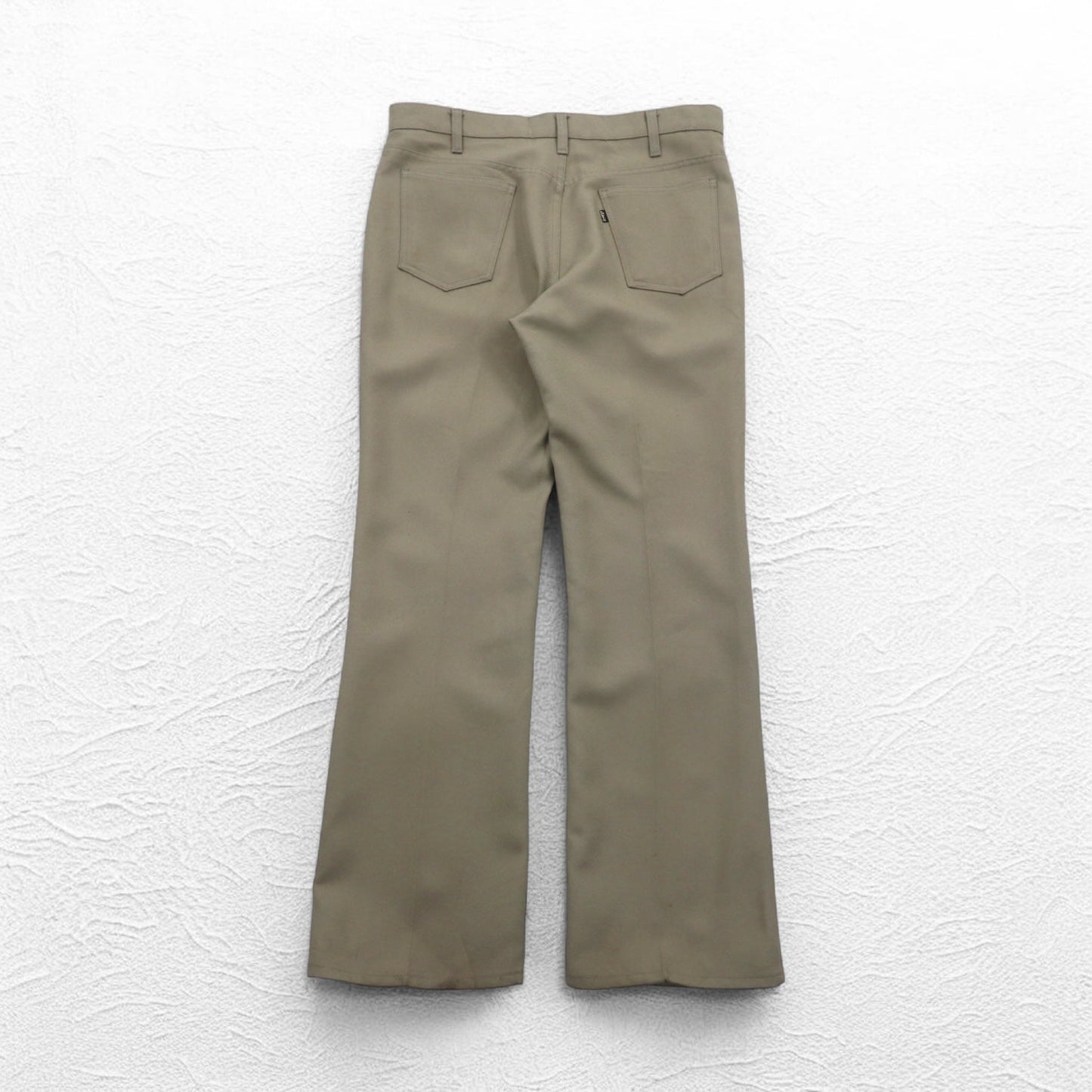 Levi's 80年代 USA製 スタプレ チノパンツ L ベージュ 42TALONジップ 黒タブ ボタン裏520 10517 6123