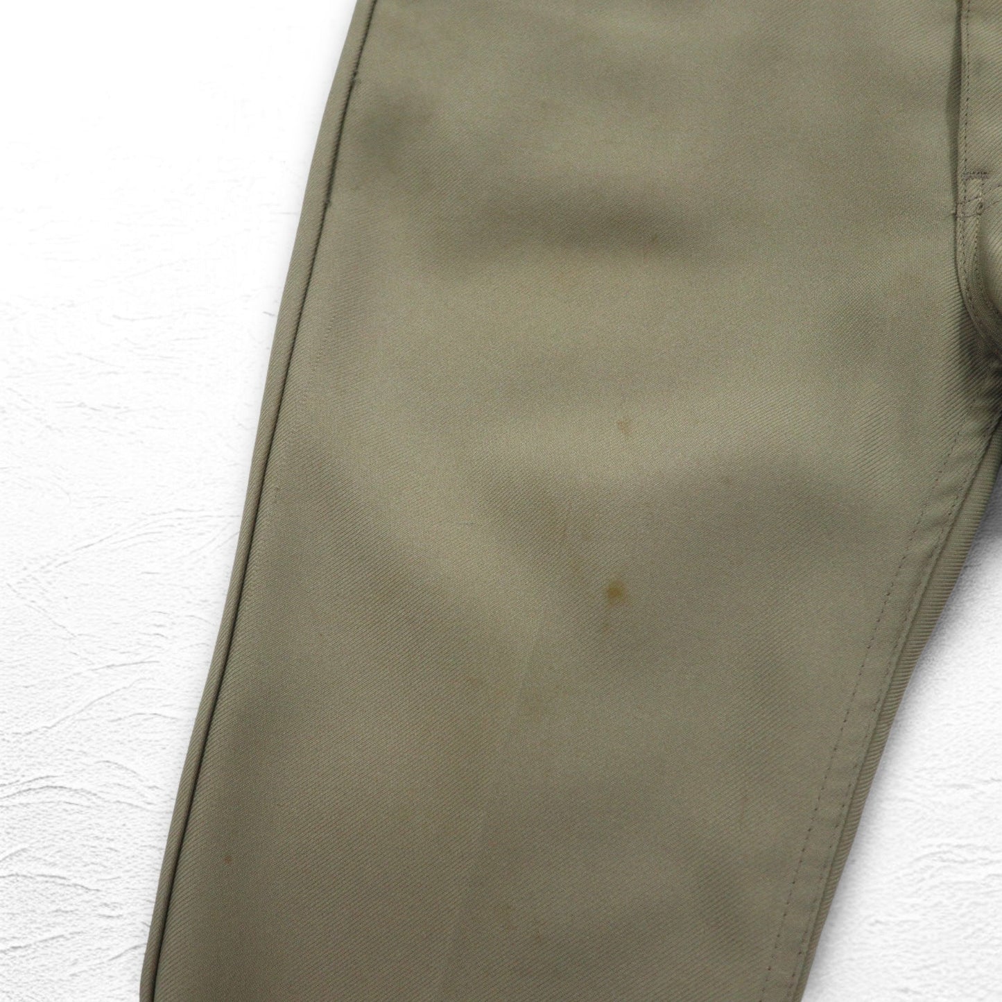 Levi's 80年代 USA製 スタプレ チノパンツ L ベージュ 42TALONジップ 黒タブ ボタン裏520 10517 6123