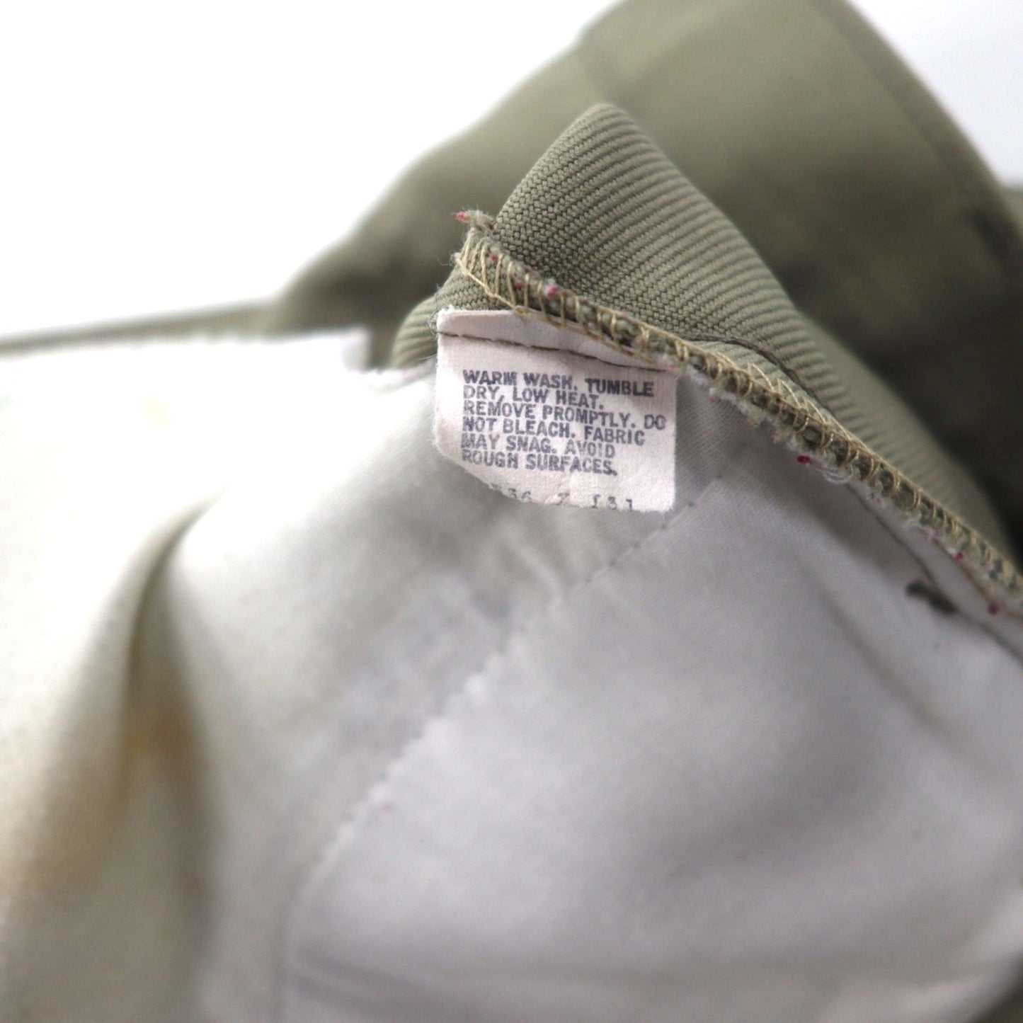 Levi's 80年代 USA製 スタプレ チノパンツ L ベージュ 42TALONジップ 黒タブ ボタン裏520 10517 6123