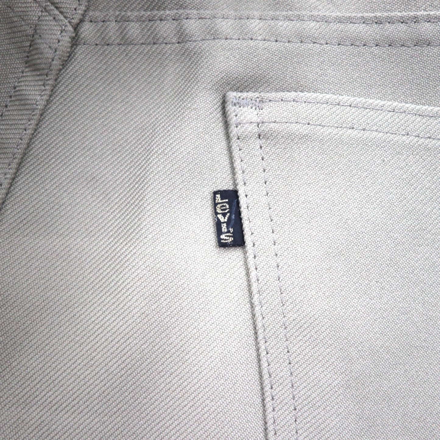 Levi's 80年代 USA製 スタプレ チノパンツ L ベージュ 42TALONジップ 黒タブ ボタン裏520 10517 6123