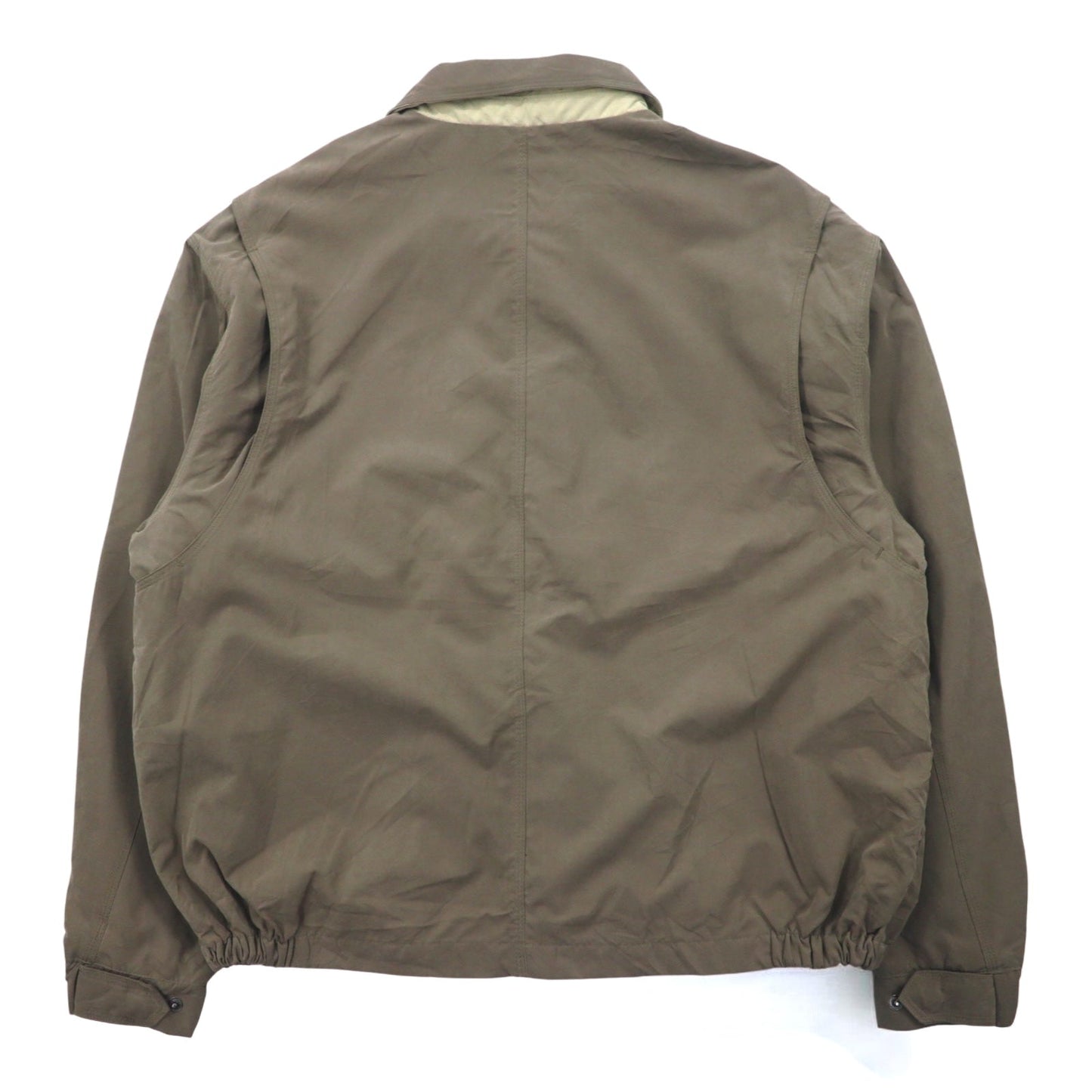 WP WEATHER PROOF ピーチスキン スウィングトップ ハリントンジャケット L ベージュ 防水 メッシュライナー