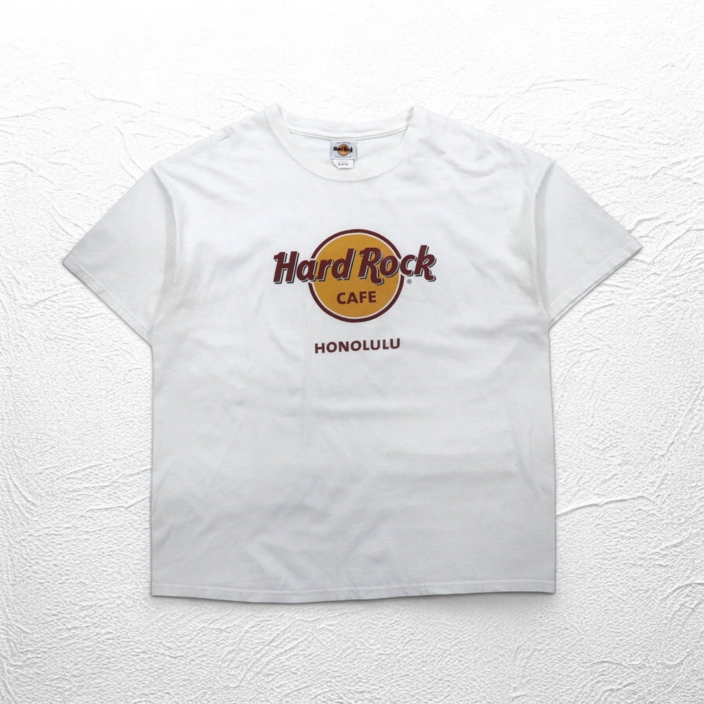 Hard Rock CAFE 90年代 ロゴプリント Tシャツ XL ホワイト コットン HONOLULU メキシコ製