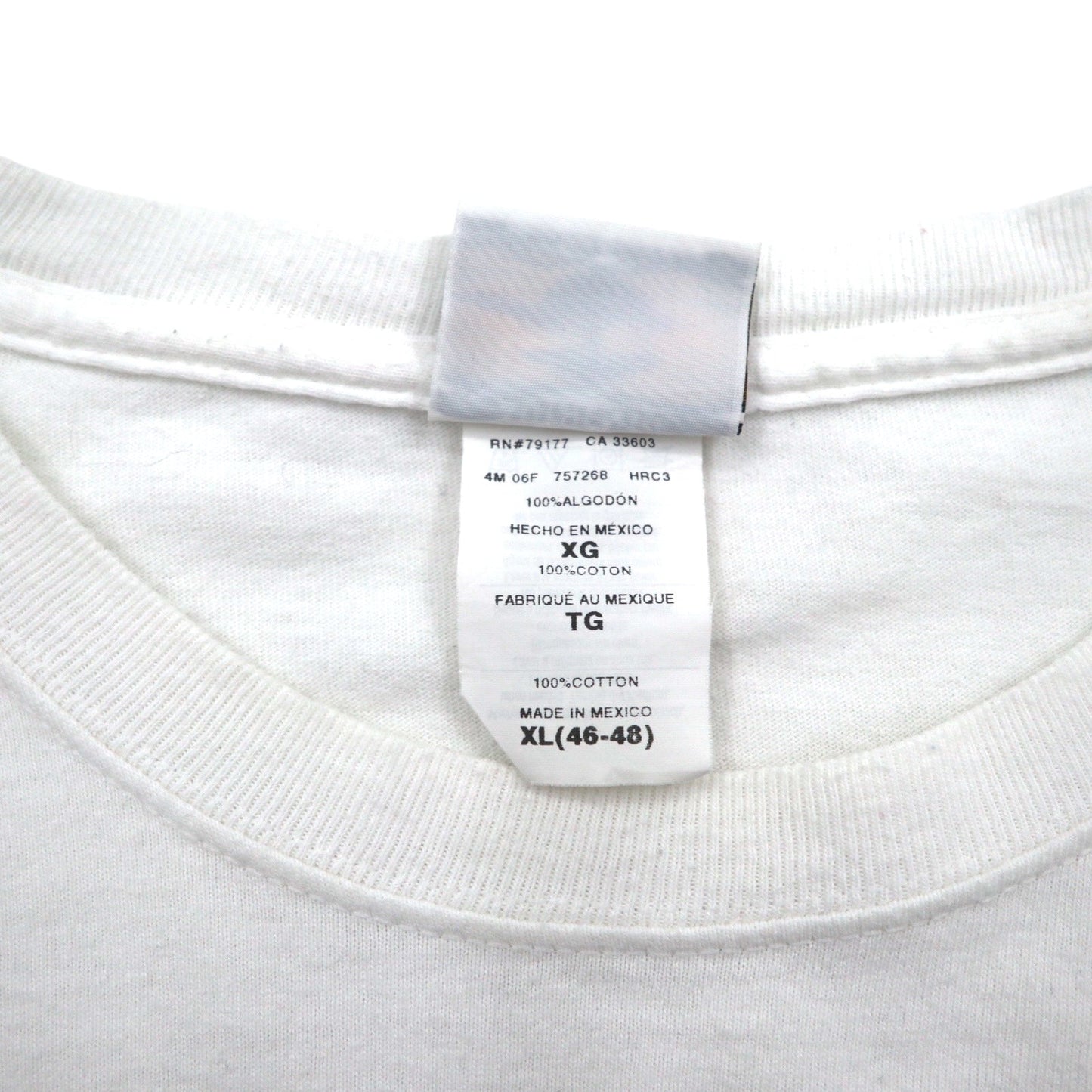 Hard Rock CAFE 90年代 ロゴプリント Tシャツ XL ホワイト コットン HONOLULU メキシコ製