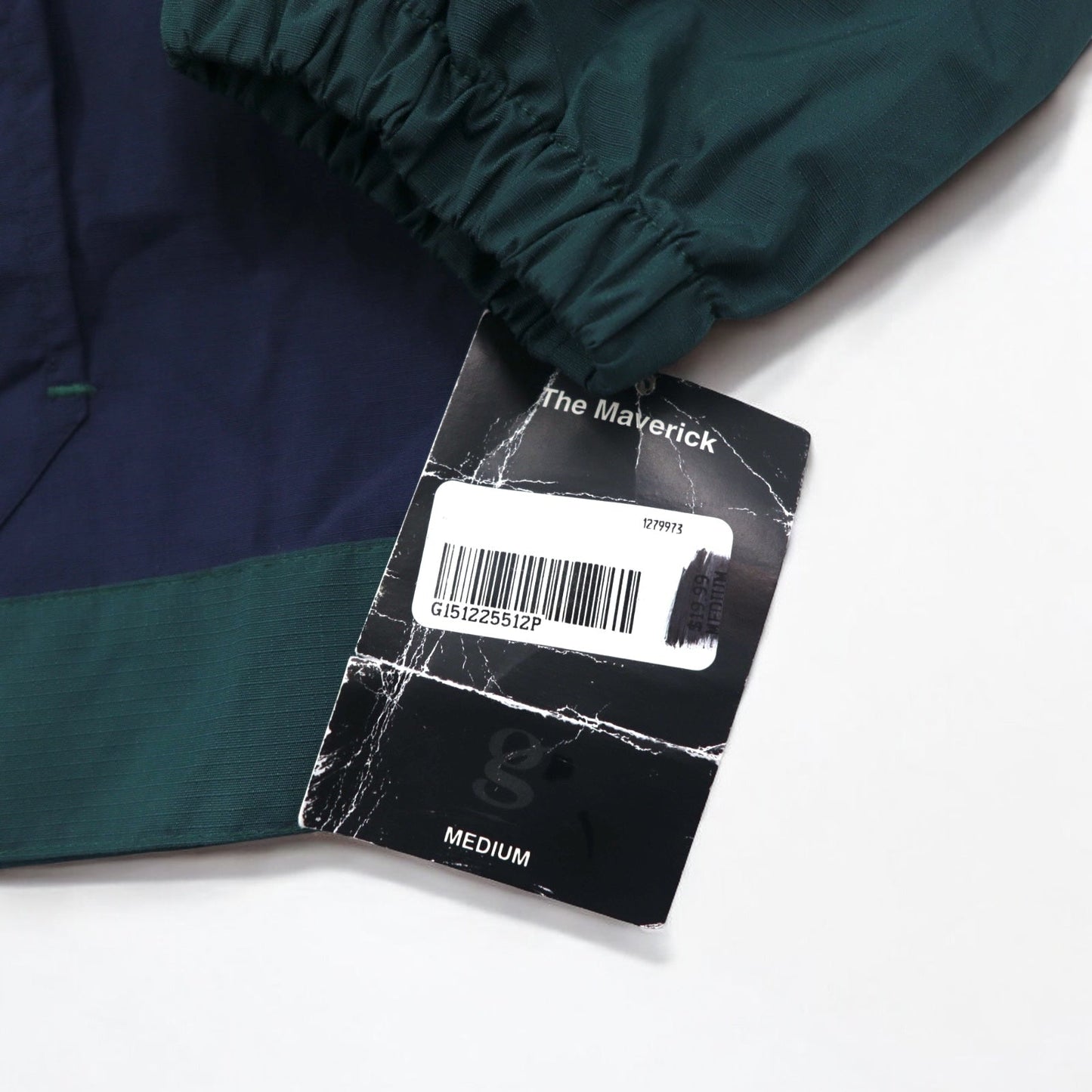 GEAR FOR SPORTS ハーフジップ ナイロンジャケット アノラックジャケット M グリーン ネイビー リップストップ