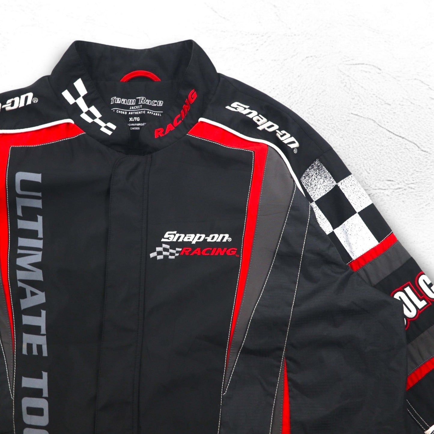 Snap-on RACING レーシングジャケット XL ブラック Team Race JACKET by CHOKO AUTHENTIC