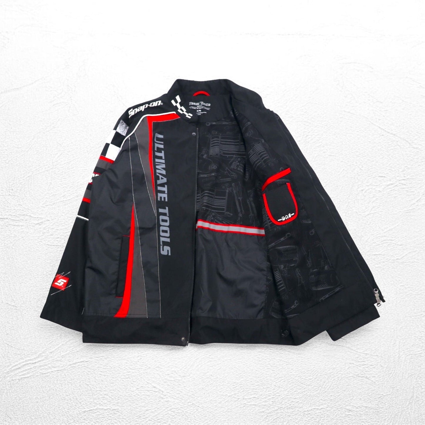 Snap-on RACING レーシングジャケット XL ブラック Team Race JACKET by CHOKO AUTHENTIC