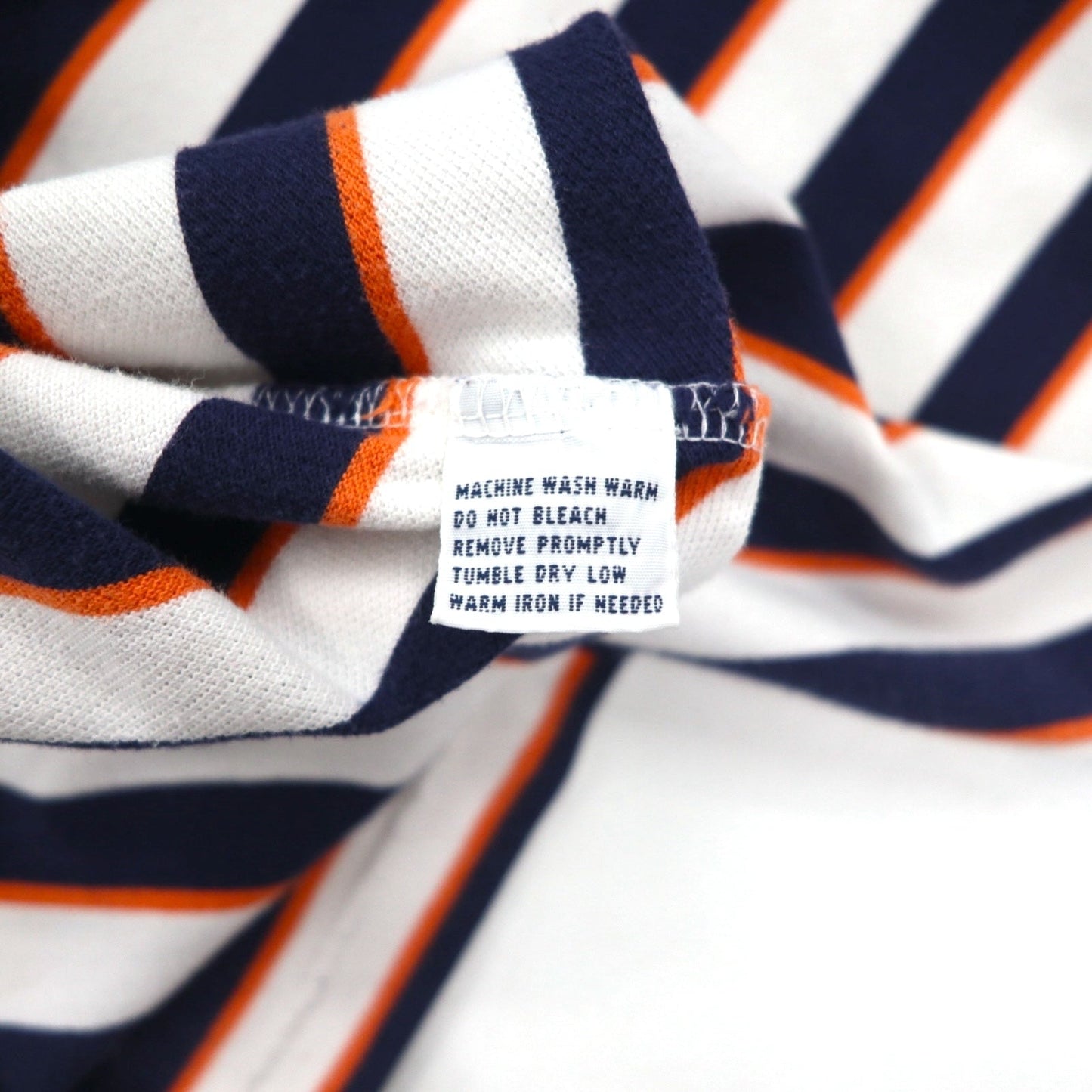 Polo by Ralph Lauren ボーダー ポロシャツ 2XL TALL ホワイト ネイビー スモールポニー刺繍 ビッグサイズ