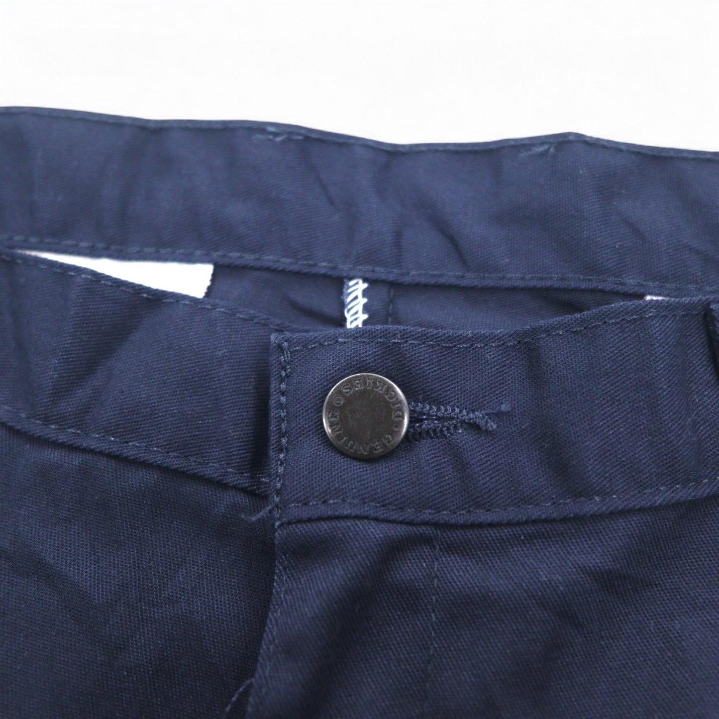 Dickies チノパンツ ワークパンツ L ネイビー ポリエステル コットン GP8111