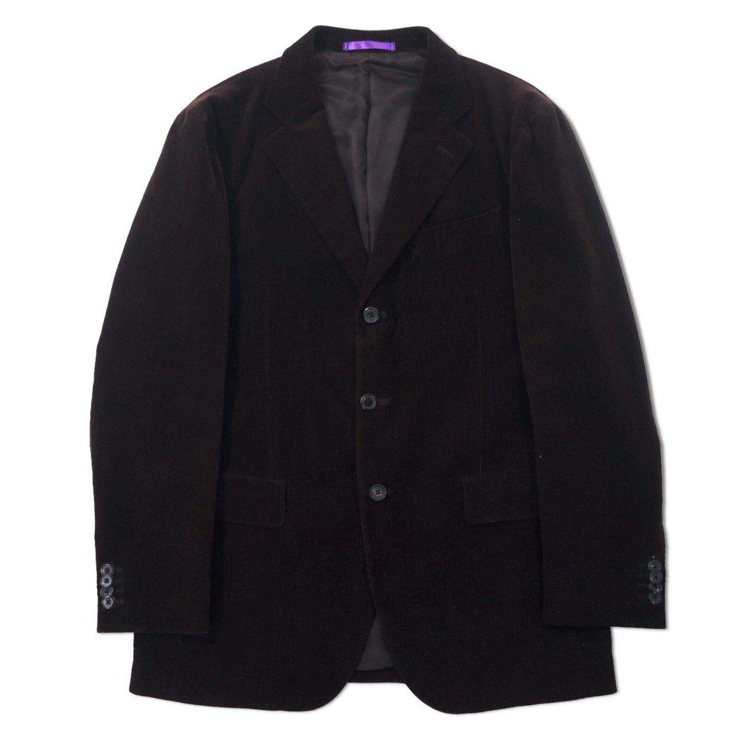 Paul Smith COLLECTION コーデュロイ 3B テーラードジャケット LX ブラウン コットン 日本製