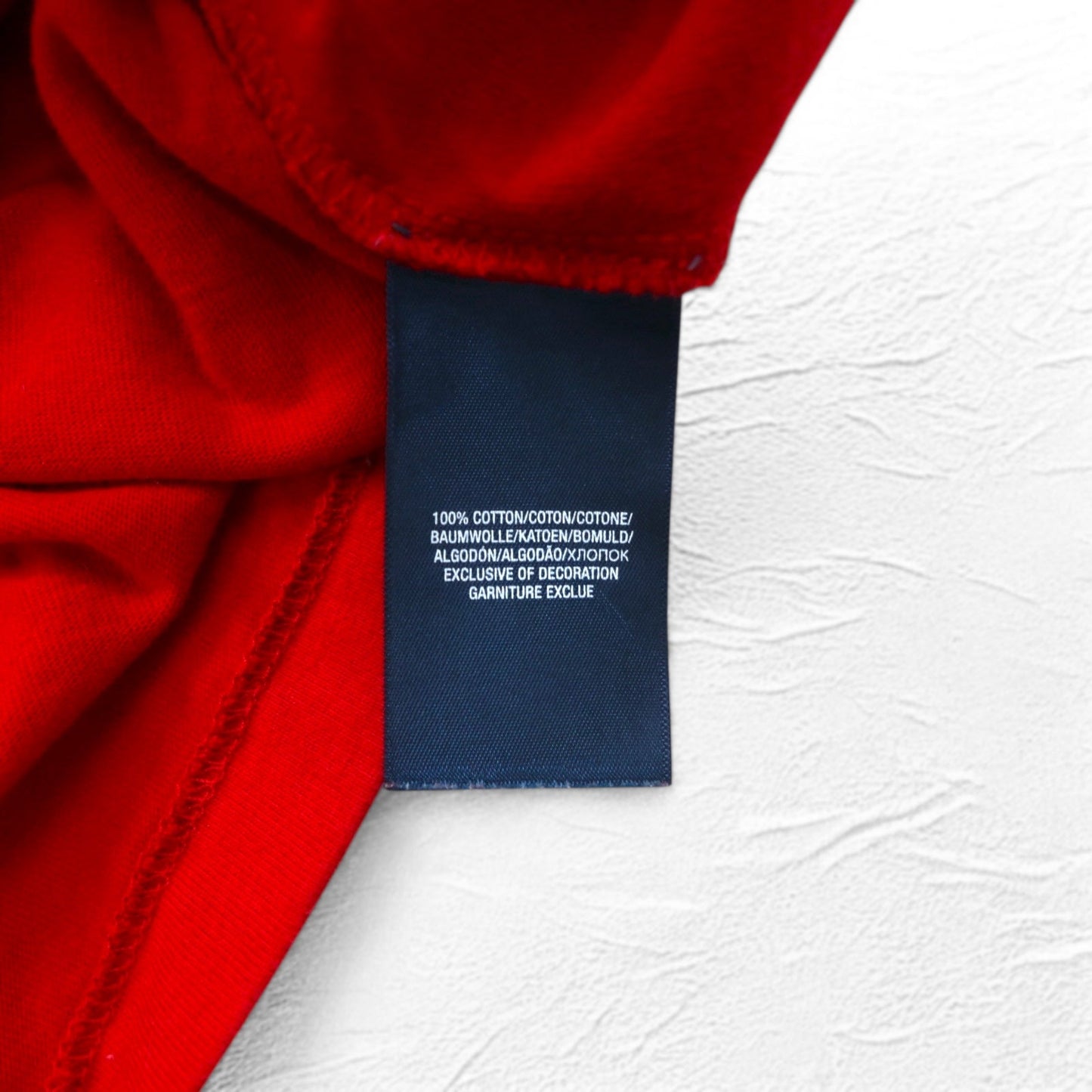 Polo by Ralph Lauren ビッグポニー刺繍 ラガーシャツ S レッド コットン 星条旗