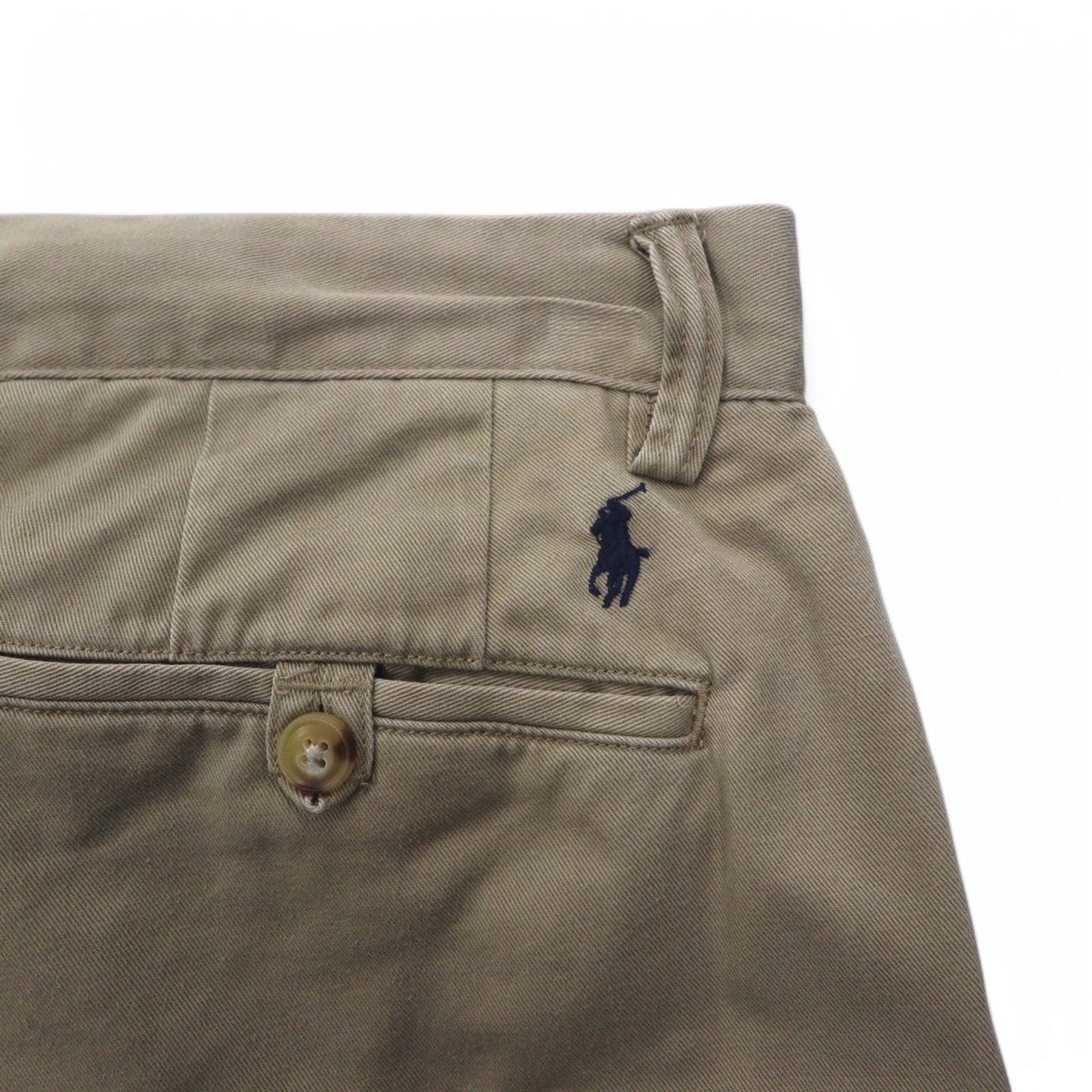 POLO RALPH LAUREN チノパンツ M ベージュ CLASSIC COTTON TWILL POLO CHINO スリランカ製