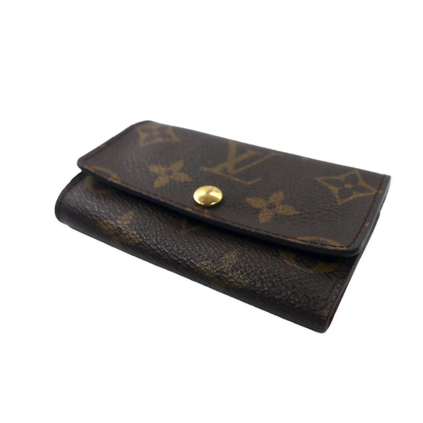 LOUIS VUITTON モノグラム ミュルティクレ6 6連キーケース ブラウン M62630 フランス製