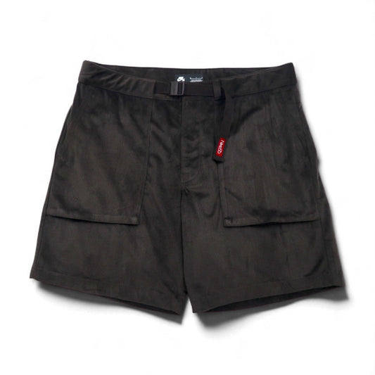 NIKE SB ベルベット コーデュロイ ベルテッド ショーツ Velvet Corduroy Belted Shorts ショートパンツ XL ブラウン AA1075-220