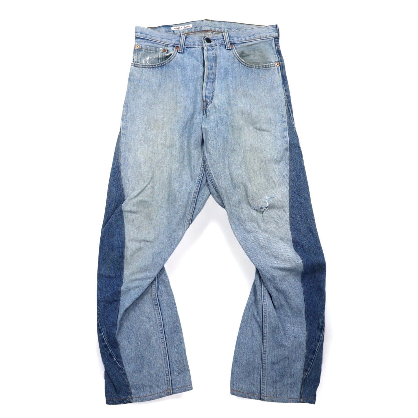 Rebuild By Needles 再構築 ディメンション ブーツカット ジーンズ Dimension Boot Cut jean デニムパンツ M リメイク 日本製