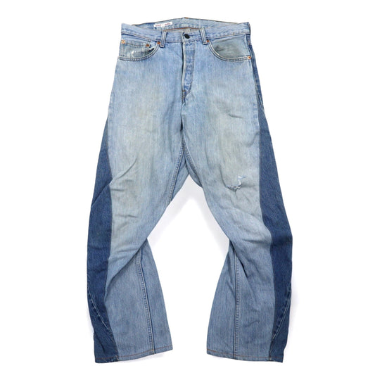 Rebuild By Needles 再構築 ディメンション ブーツカット ジーンズ Dimension Boot Cut jean デニムパンツ M リメイク 日本製