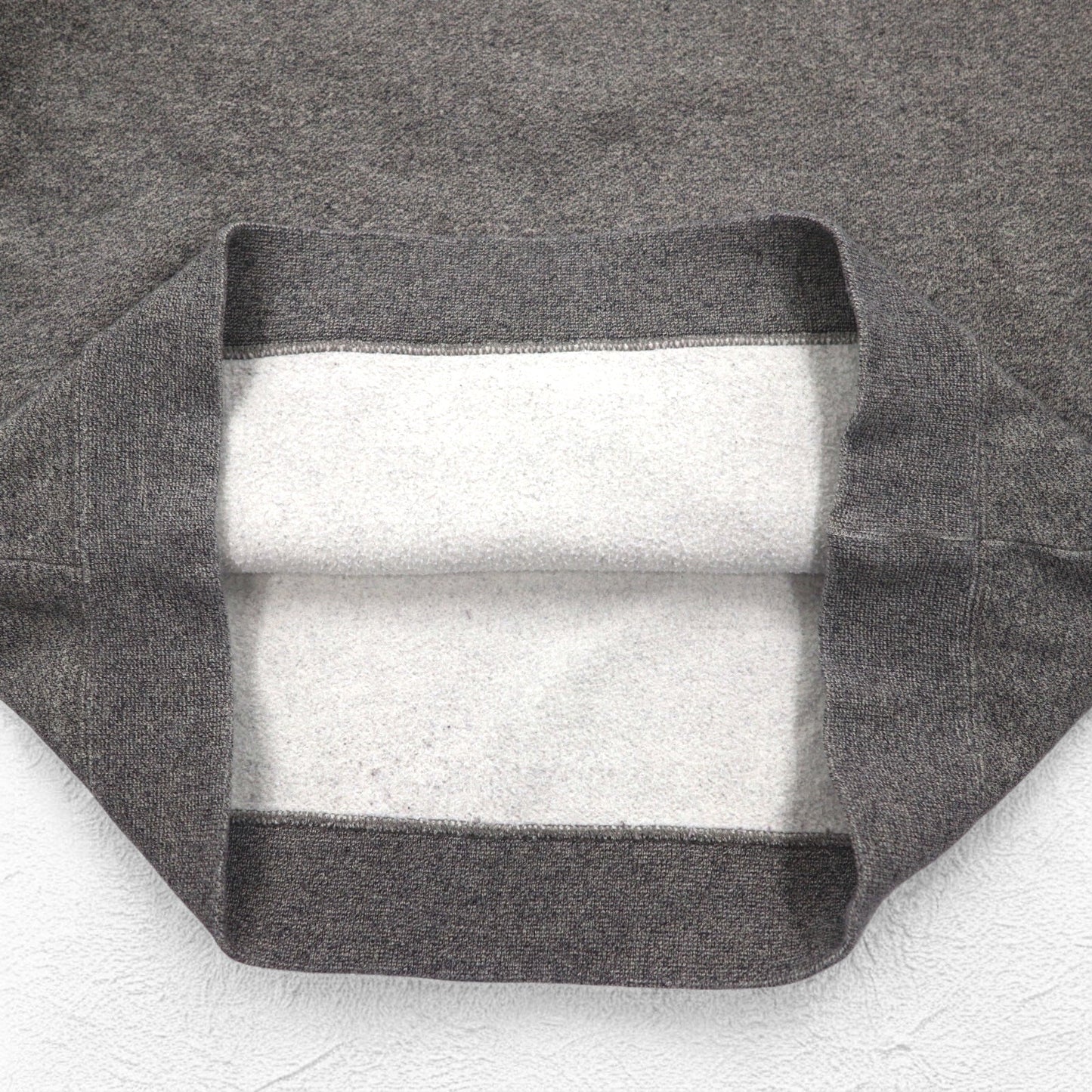 Polo by Ralph Lauren 90年代 バイカラー ハーフボタンパーカー M グレー オレンジ 裏起毛 スモールポニー刺繍