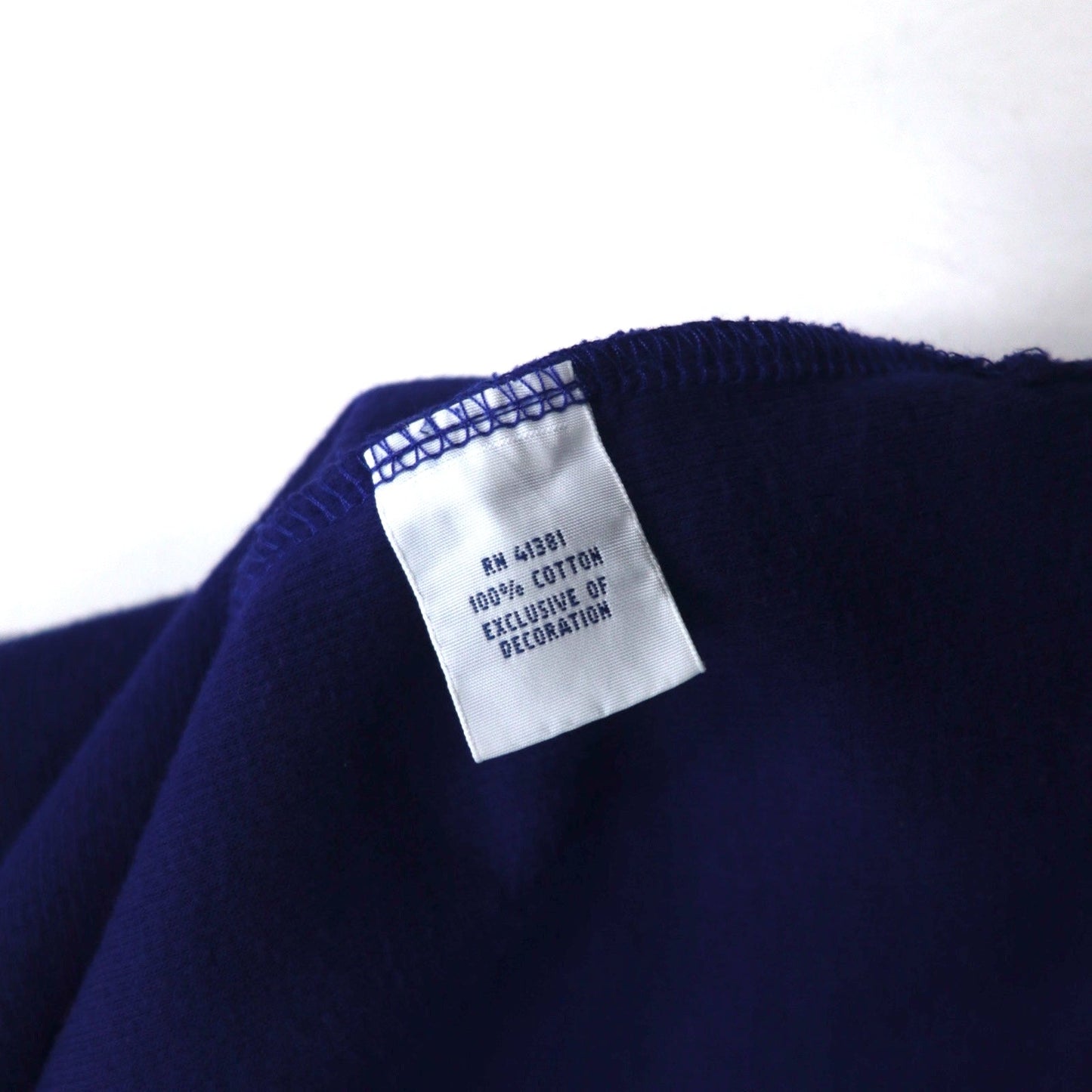 POLO RALPH LAUREN ハーフジップ スウェット M ブルー コットン スモールポニー刺繍