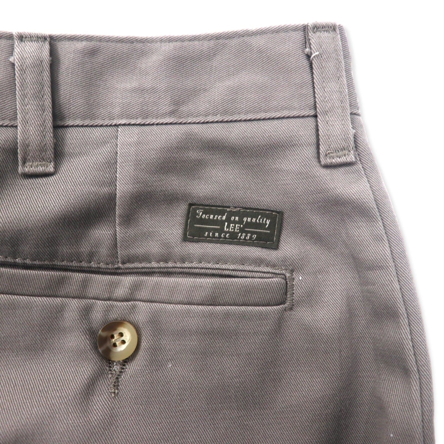 LEE チノパンツ 34 カーキ コットン PERFORMANCE KHAKIS 4182315 メキシコ製