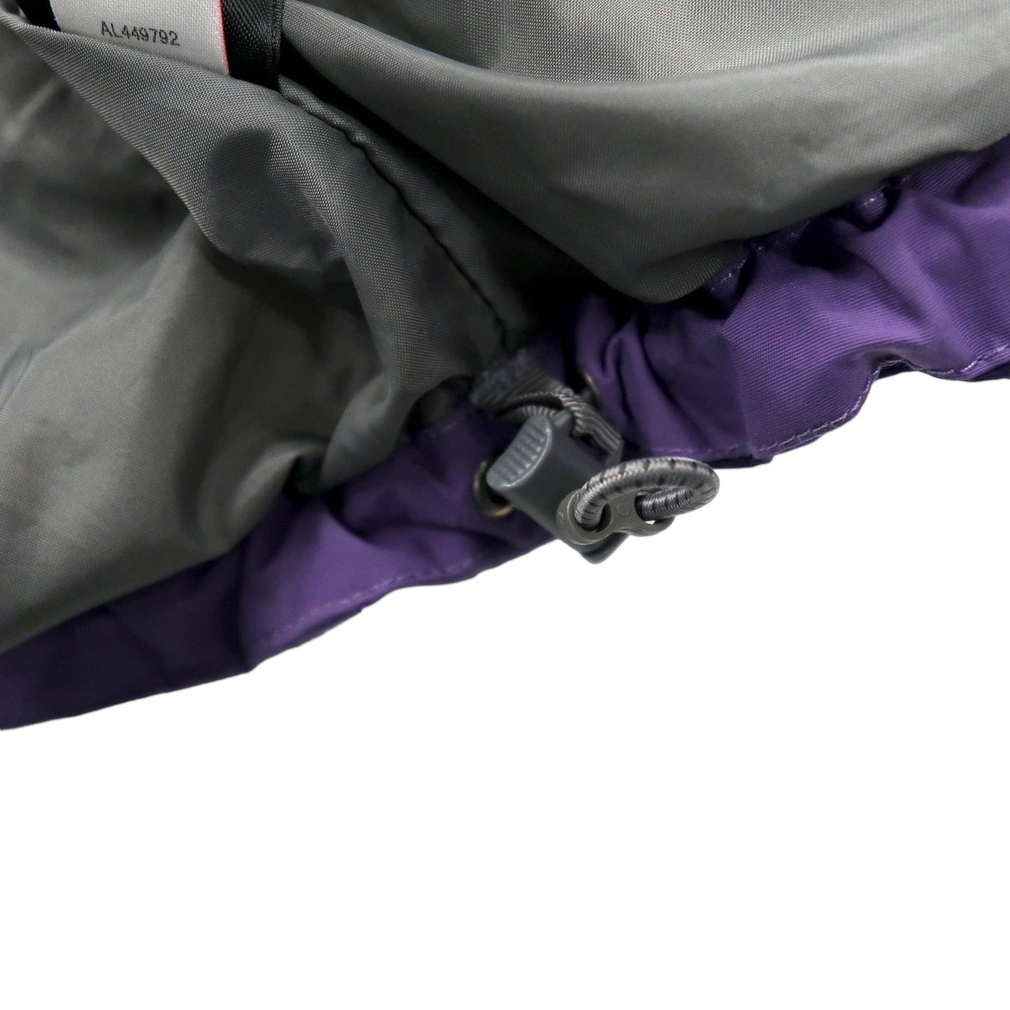 THE NORTH FACE マウンテンパーカー L パープル ナイロン HYVENT 防水 透湿 ジップインジップ搭載 ダブルジップ