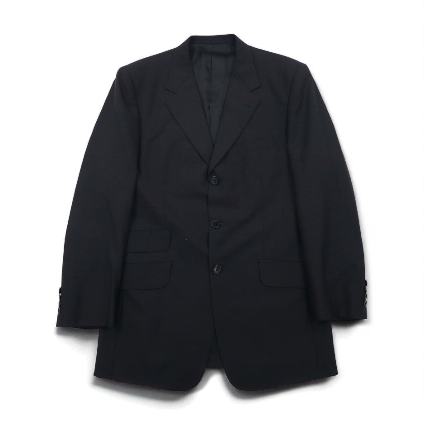 Paul Smith 90年代 3B スーツ セットアップ XL ブラック チェック ウール 日本製