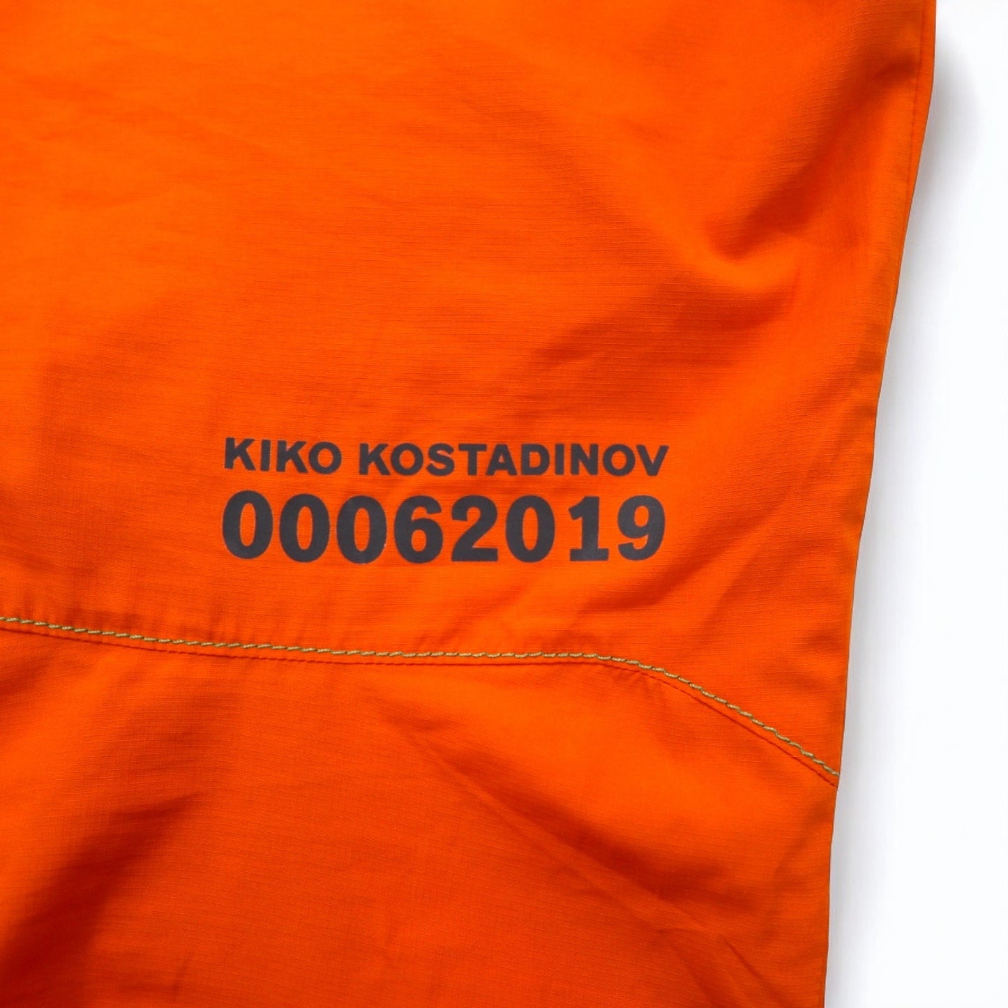 KIKO KOSTADINOV × asics ウーヴンパンツ WOVEN PANTS トラックパンツ L オレンジ
